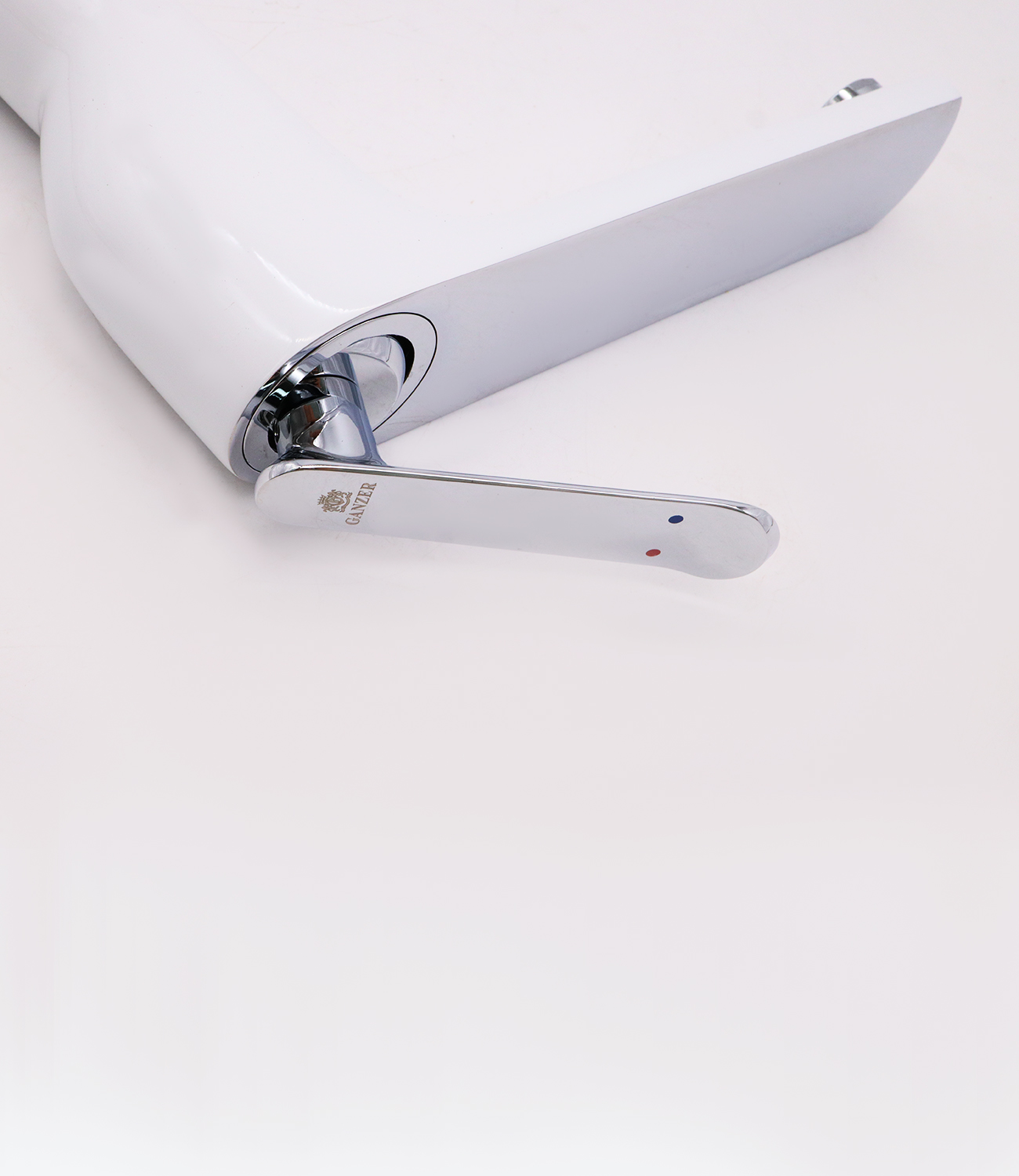 20012-F Смес. высокий для умывальника "GANZER" (8/1шт)  Л/К