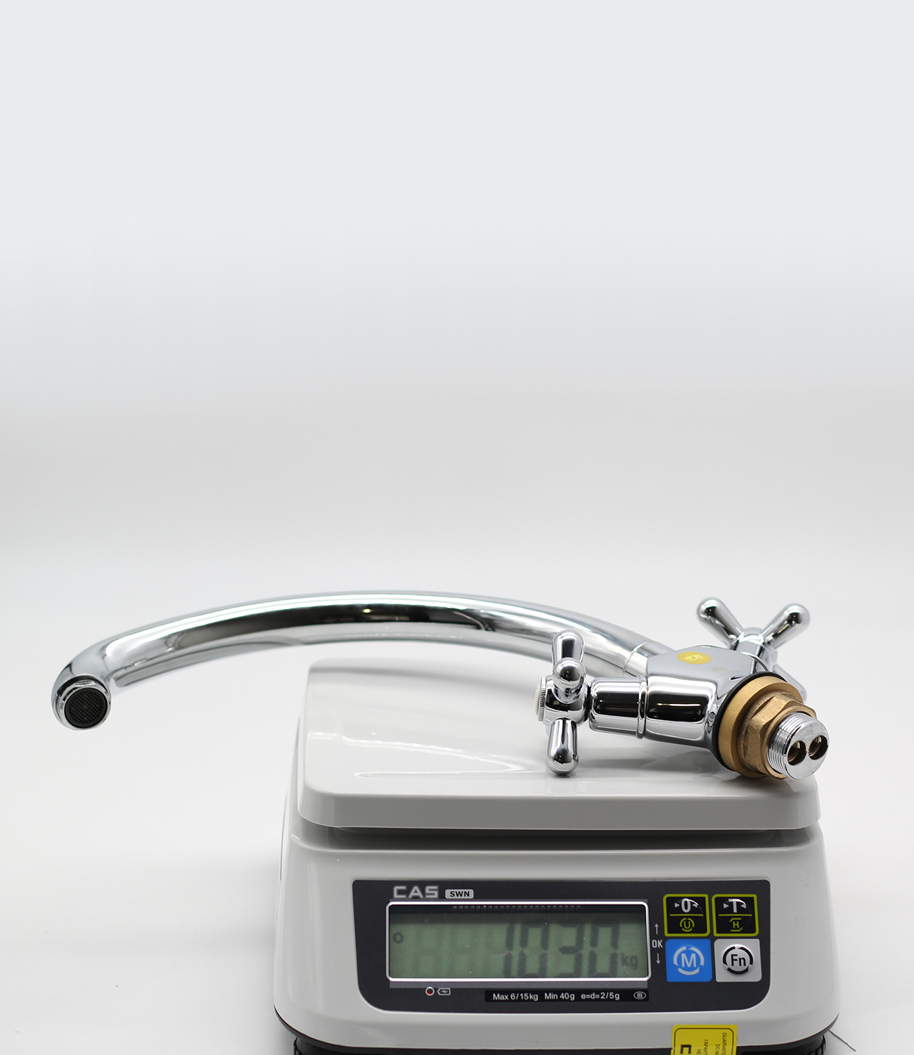 13021 Смеситель двухвентельный для кухни "GANZER"  (10/1шт)