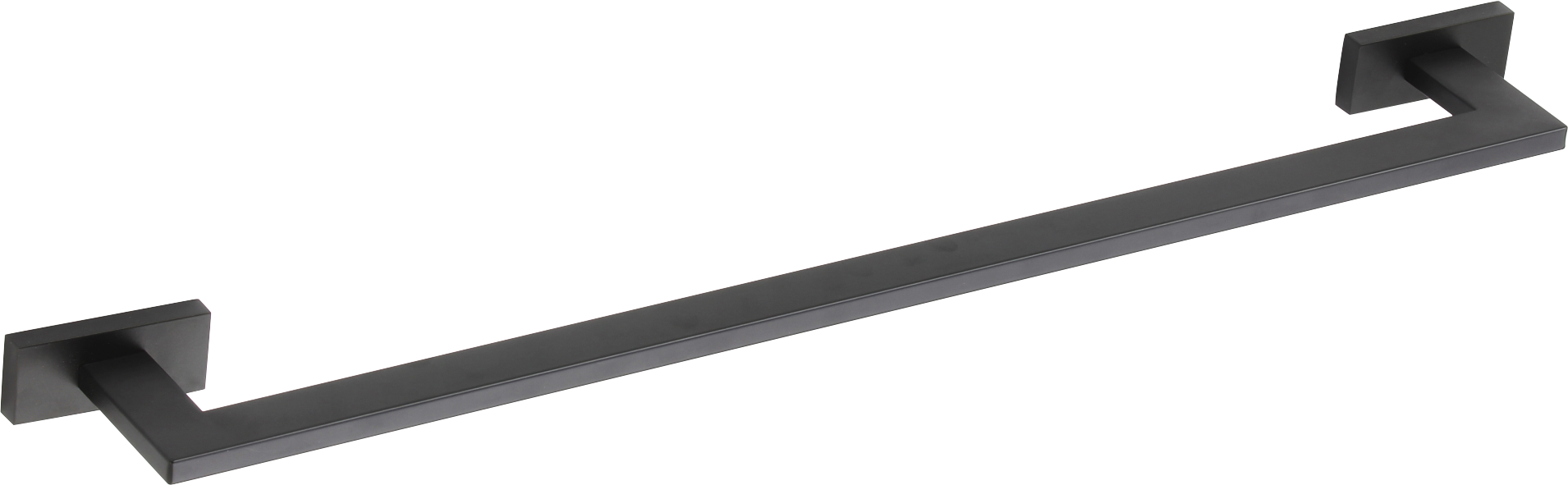 88070-C Держатель для полотенца 55 см. (ЧЕРНЫЙ) GANZER (20/1шт)