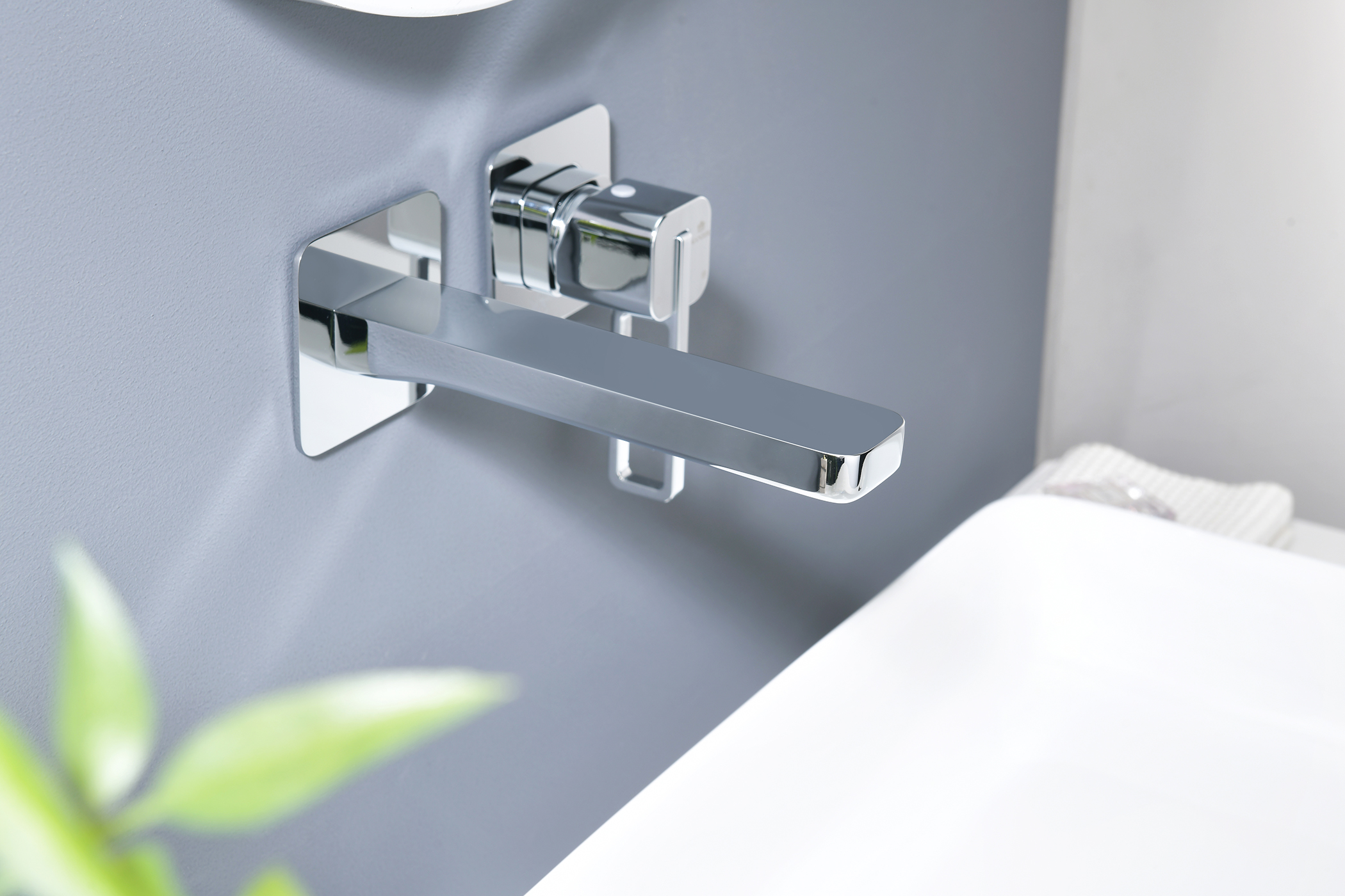 12144 Встроенный смес для рак. (ХРОМ) GANZER  (10/1шт)