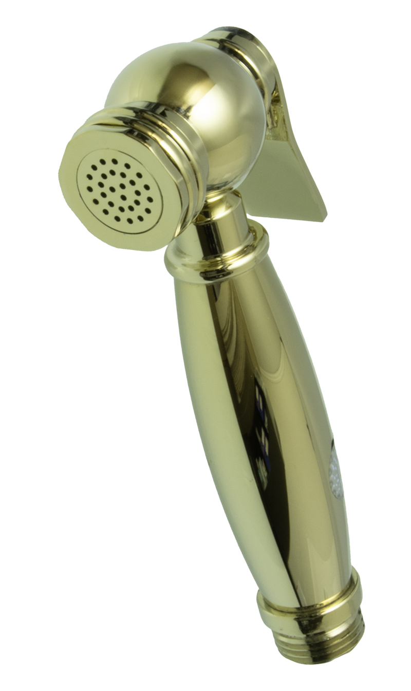 2014-E  Лейка метал. для биде (ЗОЛОТО)  GANZER (50/1шт)