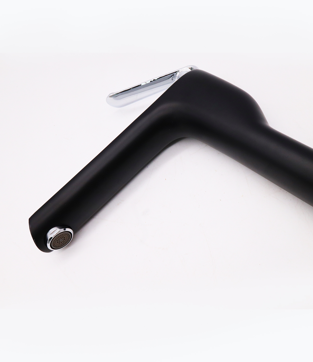 20012-C Смес. для раковины/чаши (Черный/?? "GANZER" (8/1шт)  Л/К