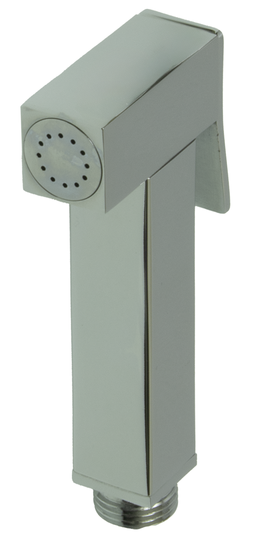 2039 Лейка метал. для биде хром.(КВАДРАТ) GANZER  (50/1шт)