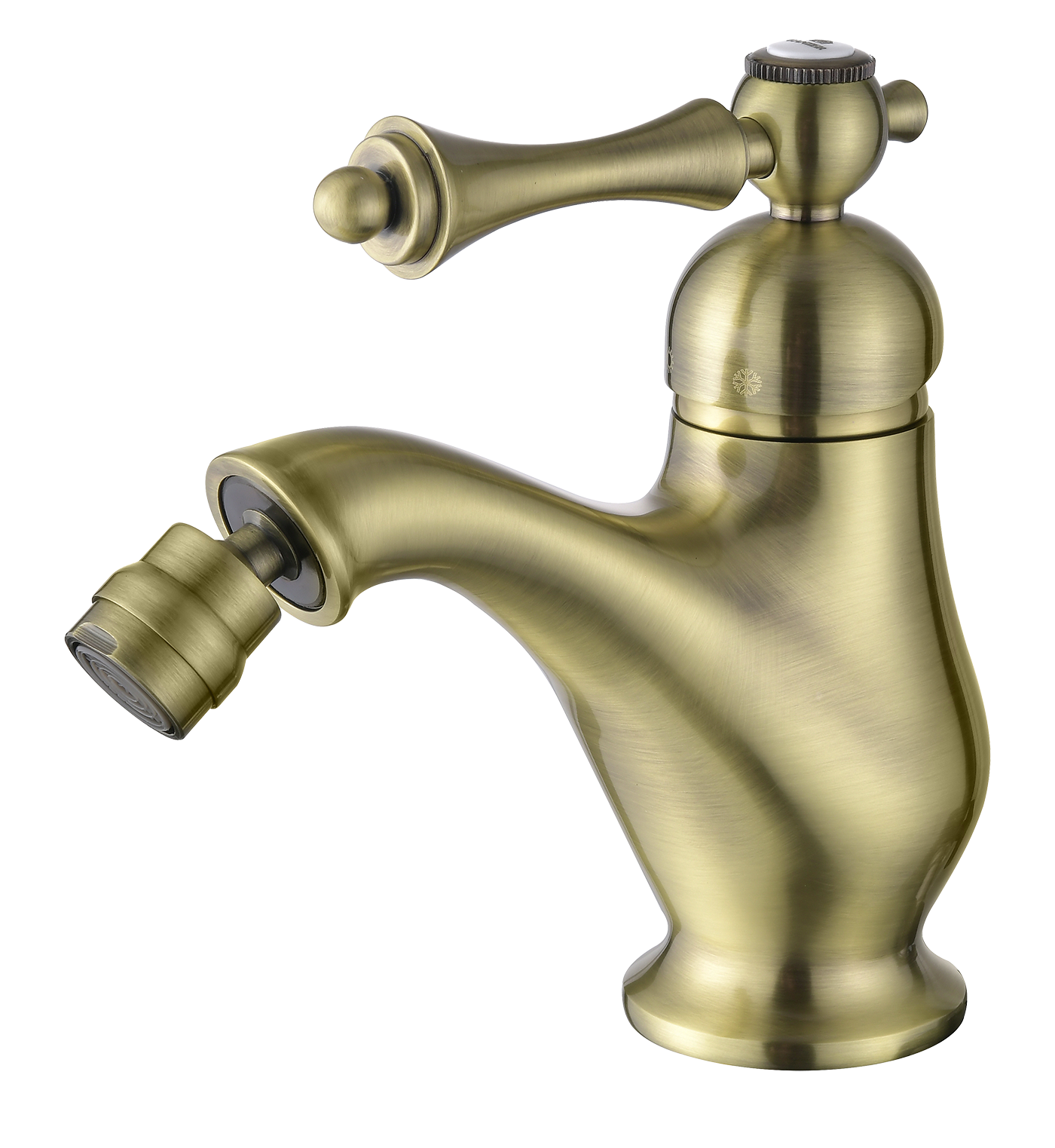 77112-D Смеситель для биде  (БРОНЗА)  GANZER  (10/1шт)