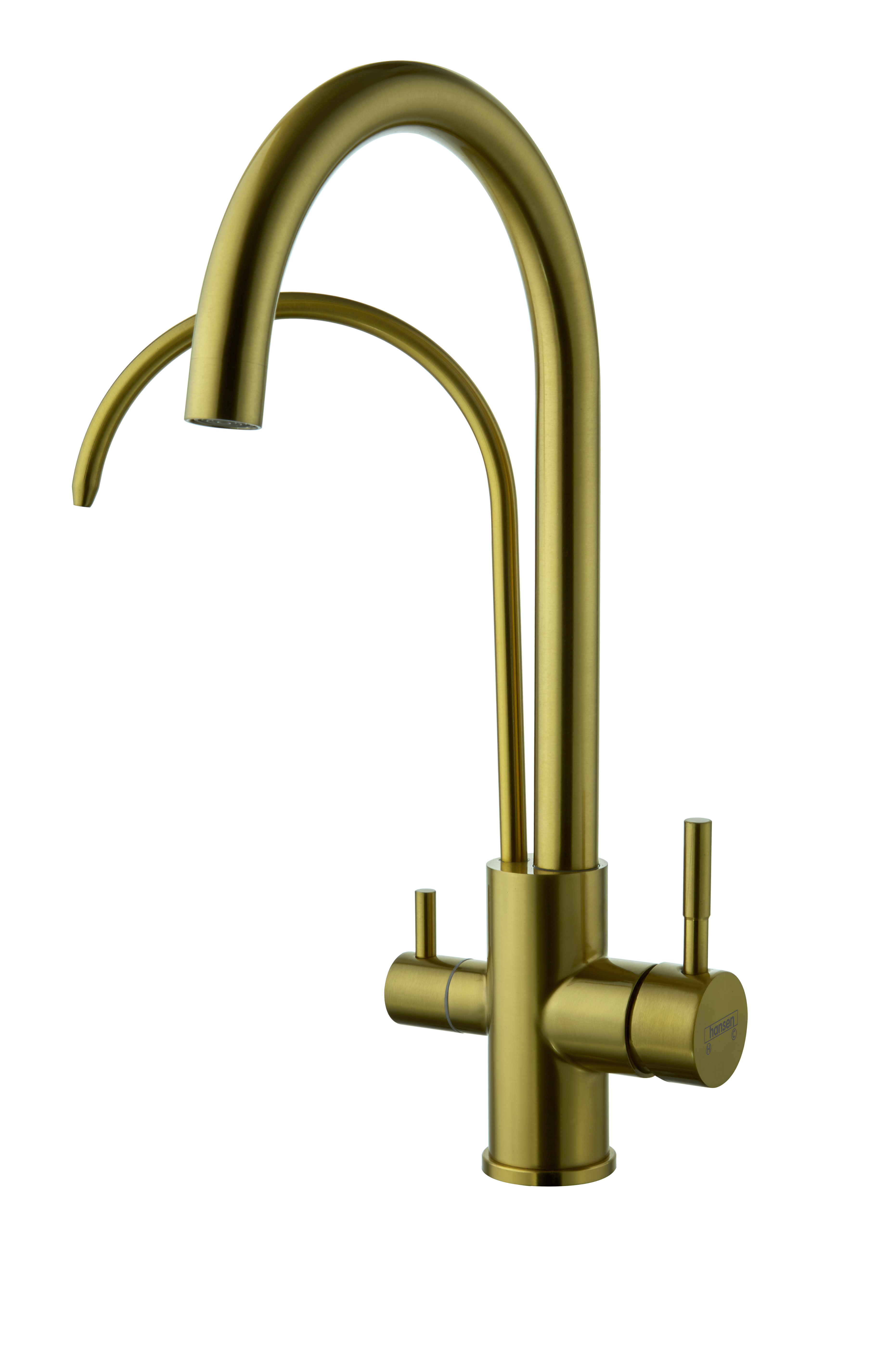 15190-D Смес. из НЕРЖ. для кух. под. фильт (БРОНЗА) HANSEN  (10/1шт) Л/К