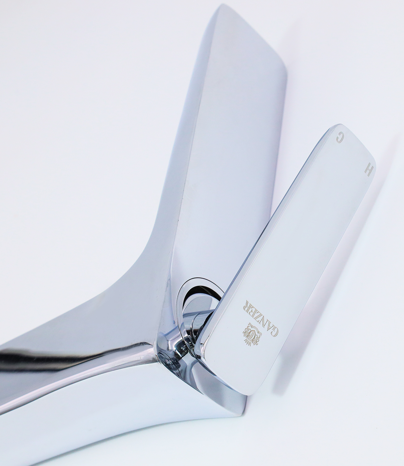 51012 Смеситель для умыв. (ВЫСОКИЙ) "GANZER"  (10/1шт) Л/К