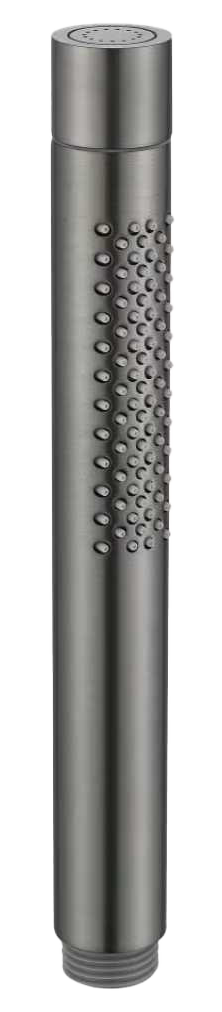 2001-Q Лейка для душа, 2 функции, трубчатый (ГРАФИТ) GANZER  (100/1шт)