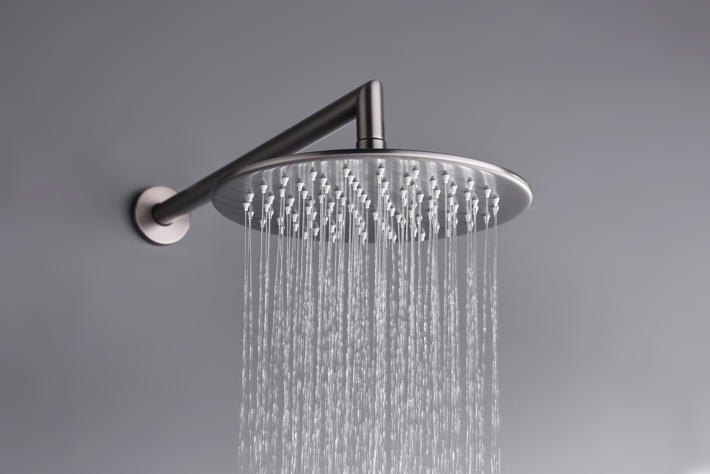 19165-Q Смеситель встраиваемый для душа с 3-функ. (ГРАФИТ) GANZER (6/1шт)