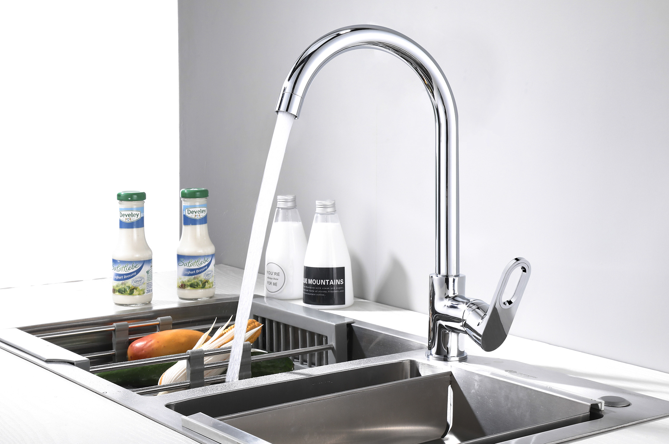 53016 Смеситель для кухни (ХРОМ) HANSEN (10/1шт)