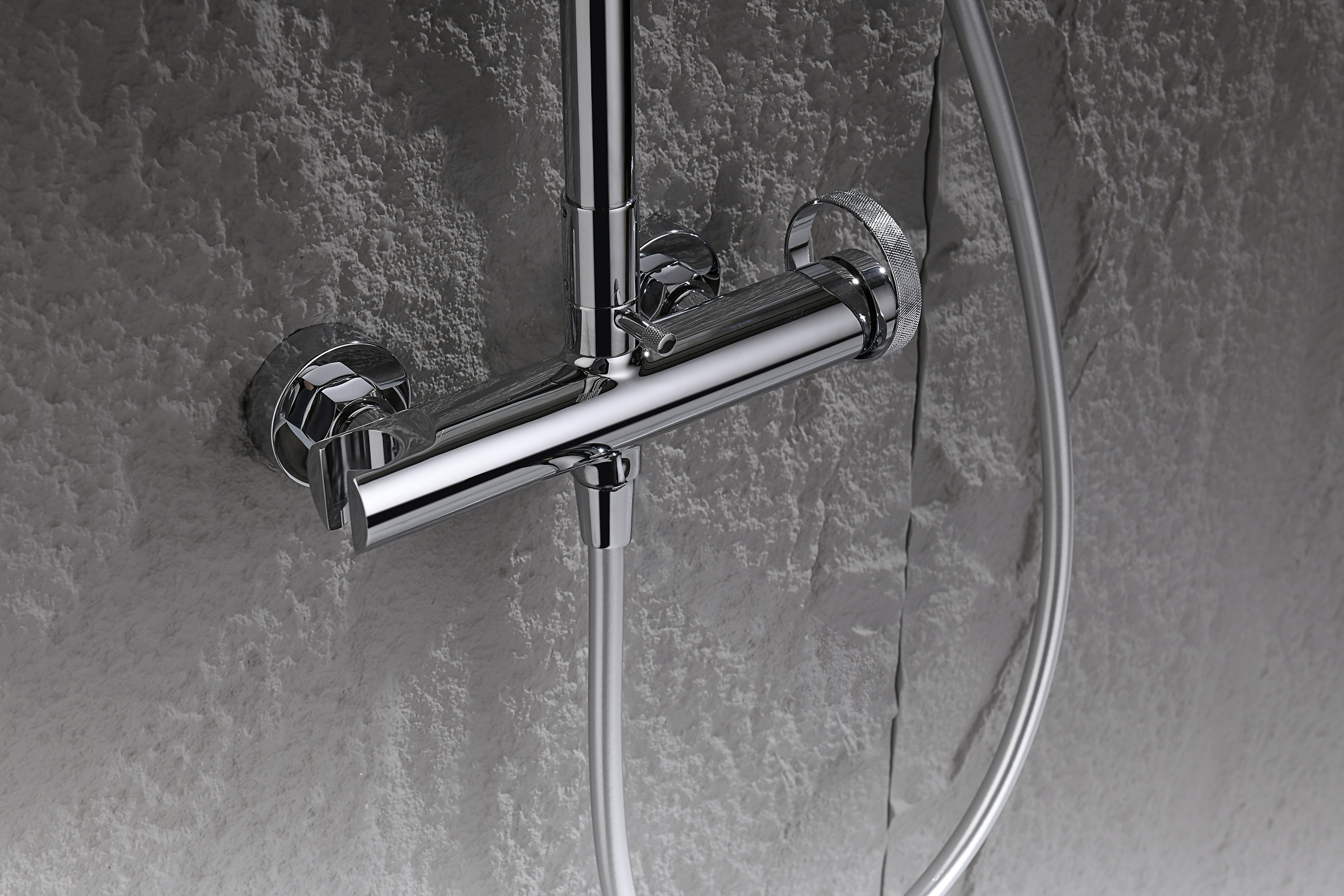 19160 Душевая система без излива (ХРОМ) GANZER (5/1шт)