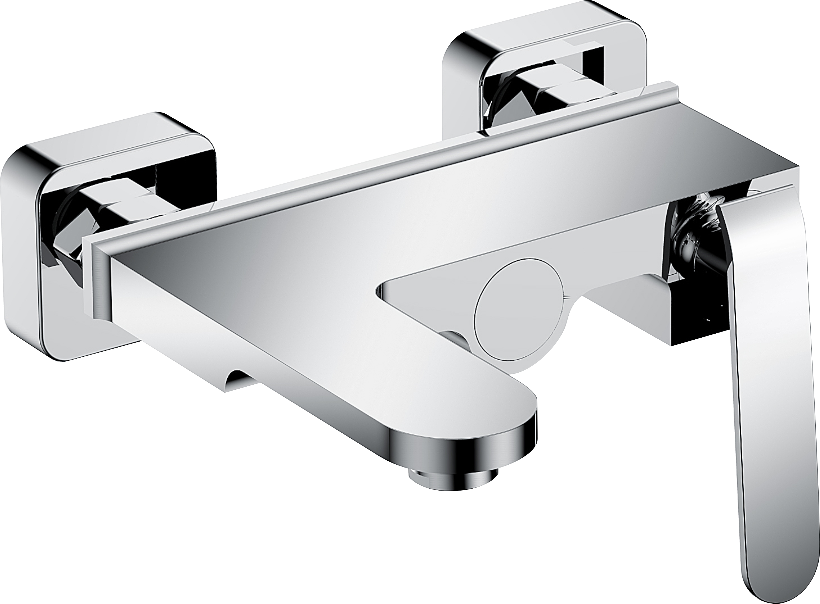 26031 Смес. для ванны (хром) GANZER  (6/1шт) Л/К