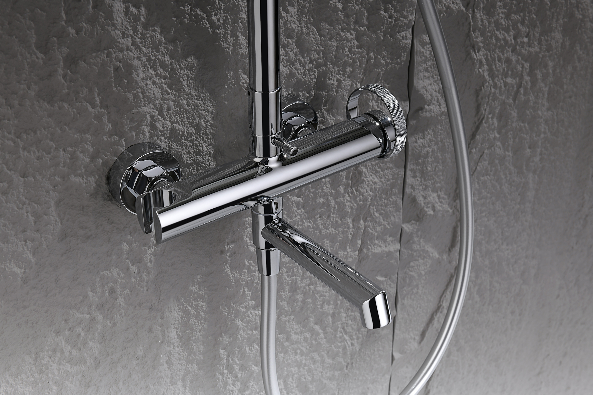 19162 Душевая система (ХРОМ) GANZER (5/1шт)