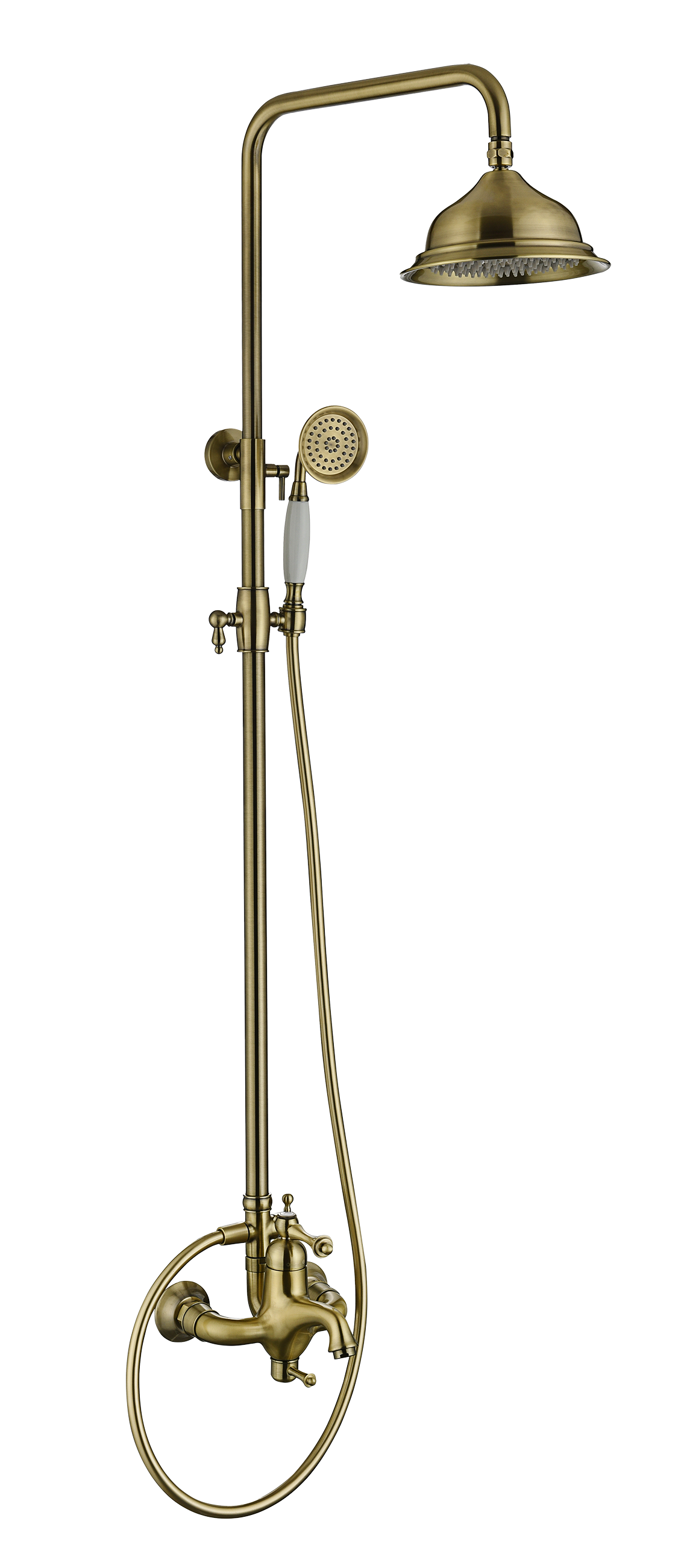 77161-D Душевая система (БРОНЗА) GANZER (4/1шт)