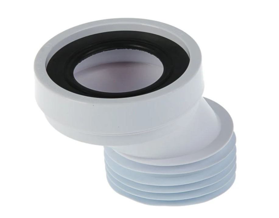 Фановая труба с 40мм смещением L120мм, 90/110мм, 4"/110мм  ViEiR  (60/1шт)