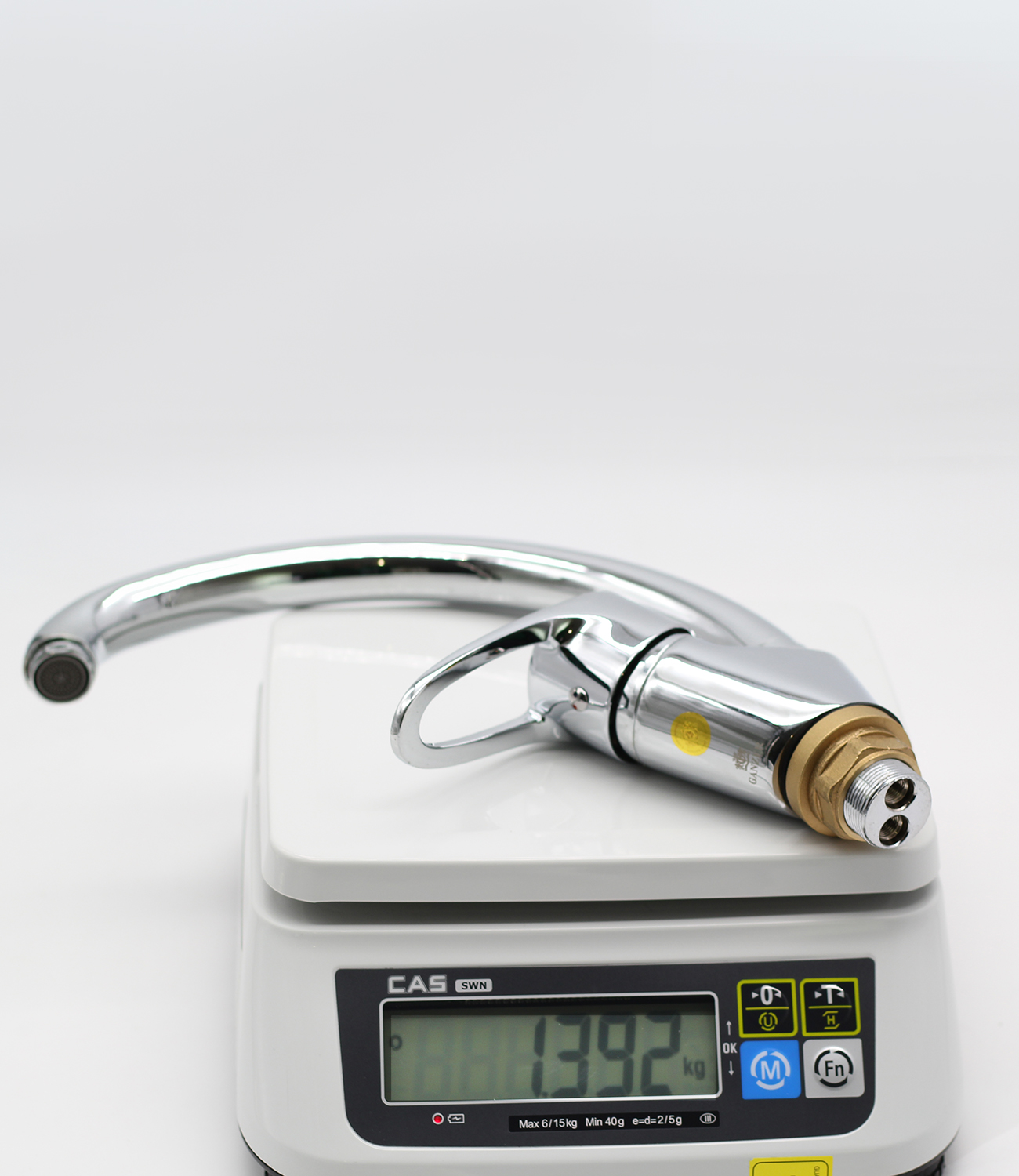 10021 Смеситель однорычажный для кухни "GANZER"  (10/1шт)