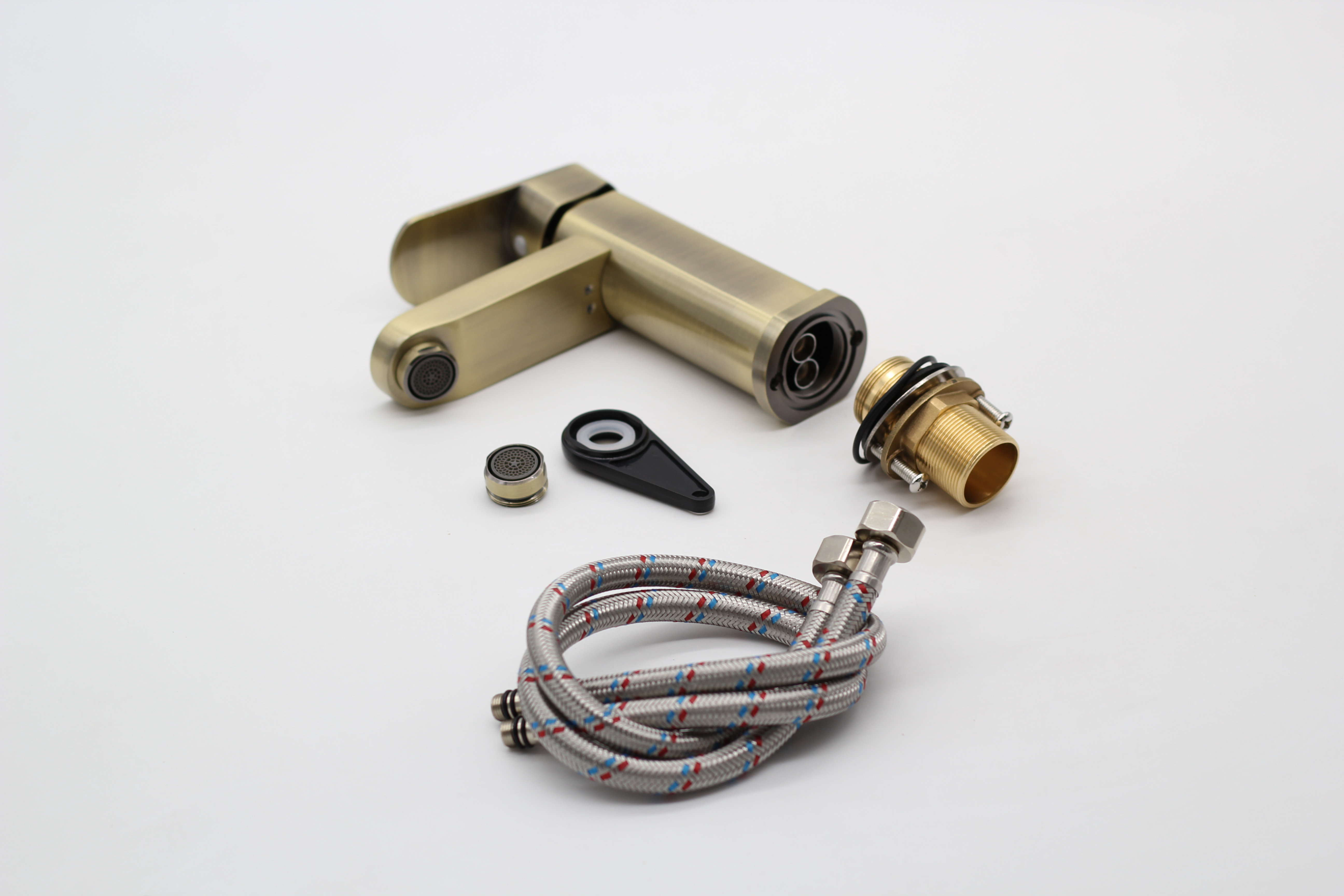 06011-D Смес. для умывальника (БРОНЗ) GANZER  (10/1шт) Л/К