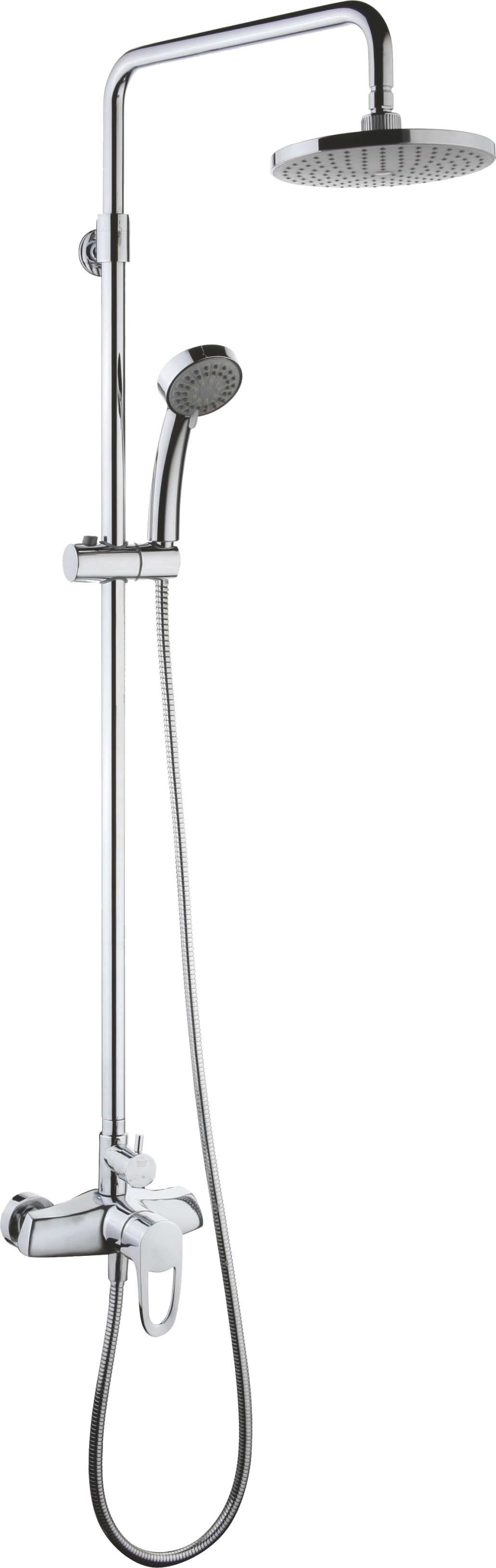 10060 Душевой релинг для душа GANZER  (4/1шт)  Л/К