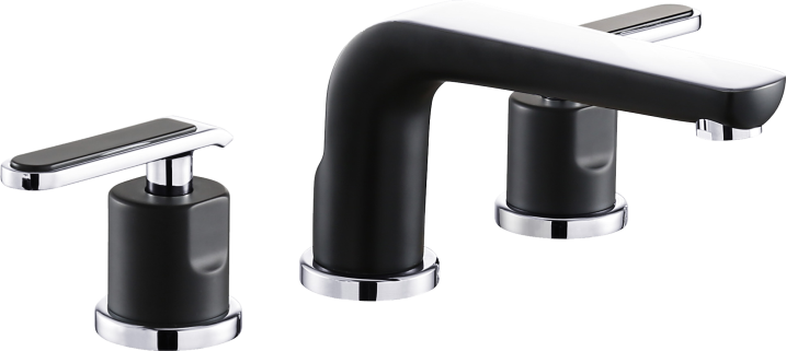 52011-C Смеситель на борт раковины (3-отв) GANZER  (8/1шт)