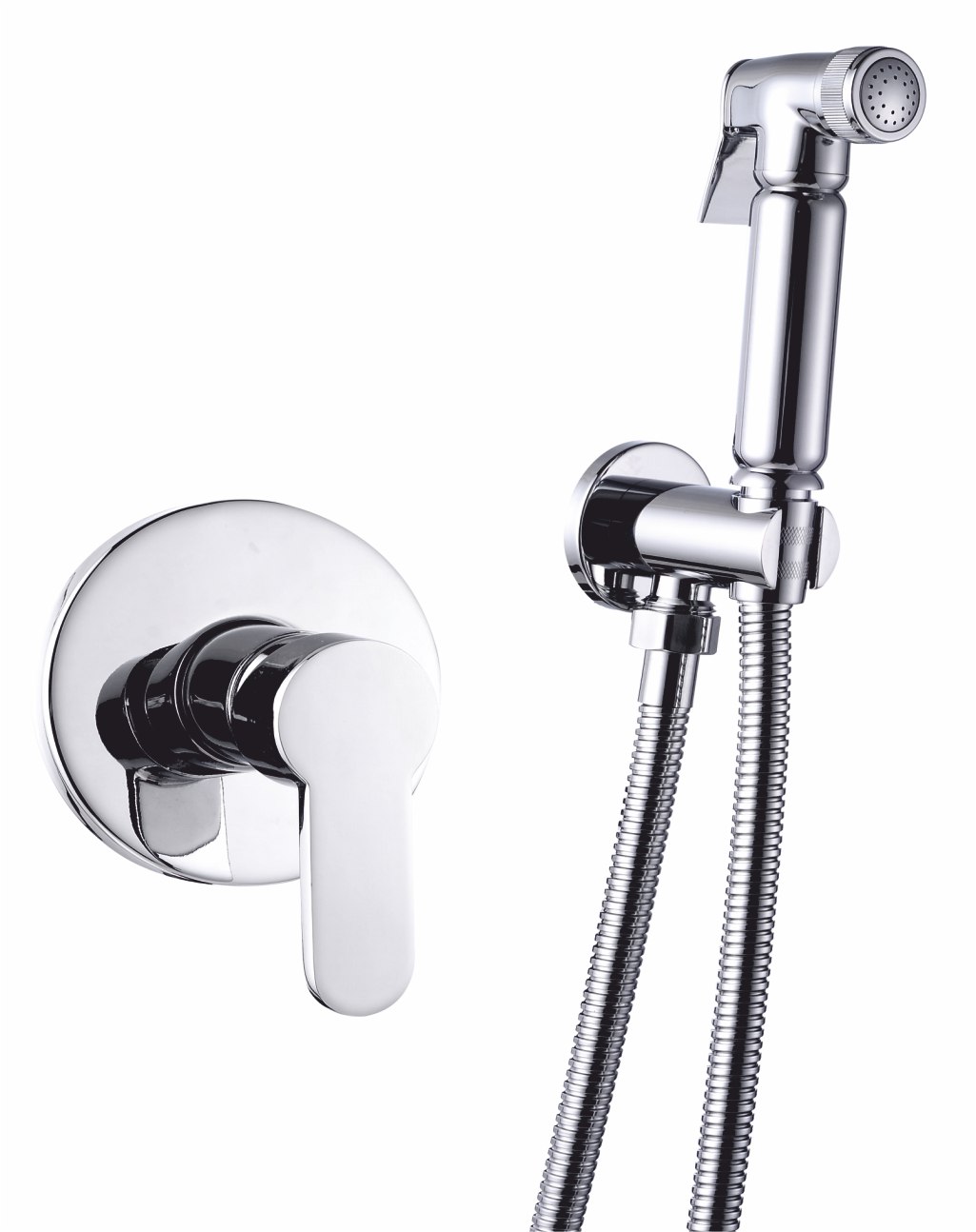 5302 Комплект скрыт. монтажа "GANZER"  КРУГЛЫЙ  (10/1шт) Л/К