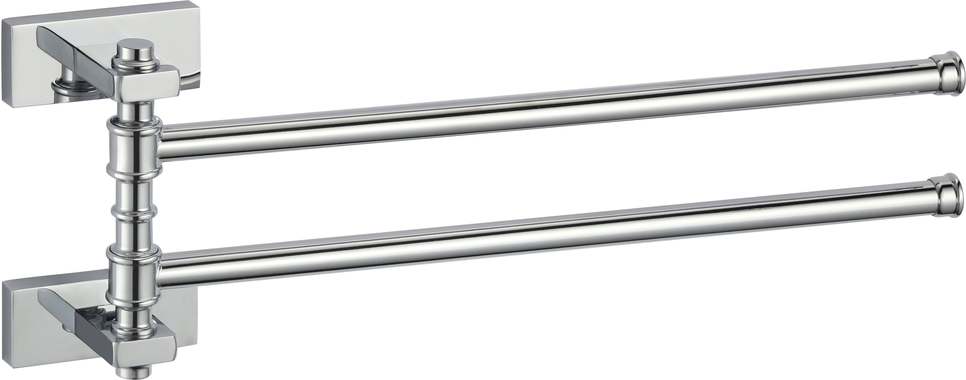 88012 П/держатель поворот. 2-ной (ХРОМ) GANZER (10/1шт)