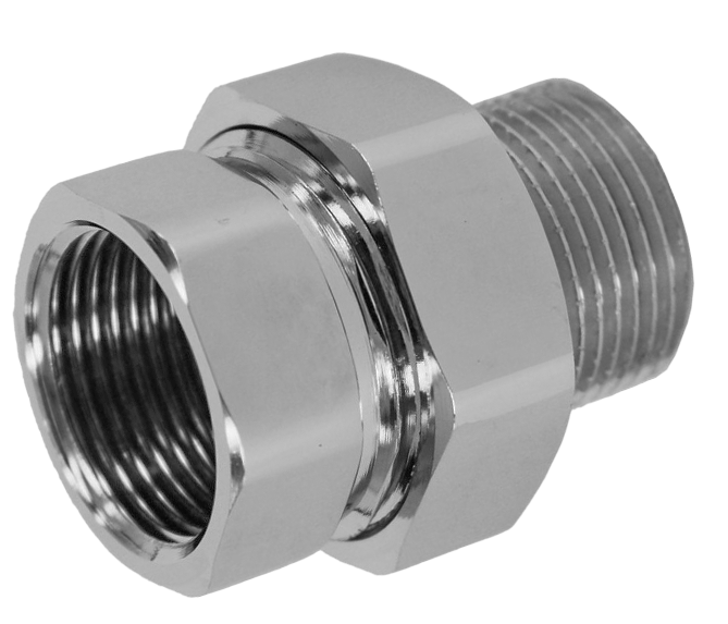 ХРОМ  Американка прямая 3/4г х 3/4ш ViEiR (40/2шт)