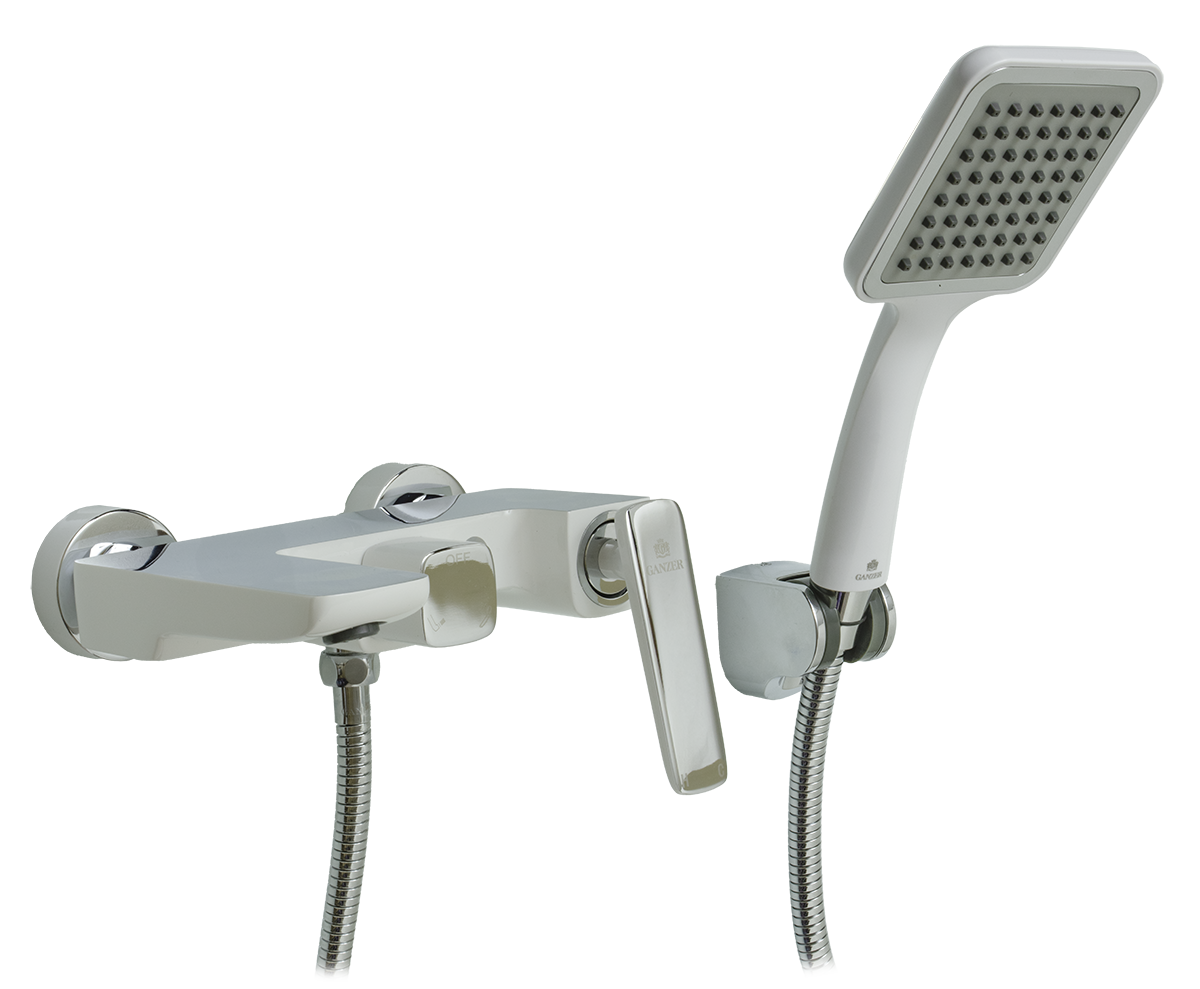 51032-F Смеситель одно. для ванны "GANZER"  (10/1шт) Л/К