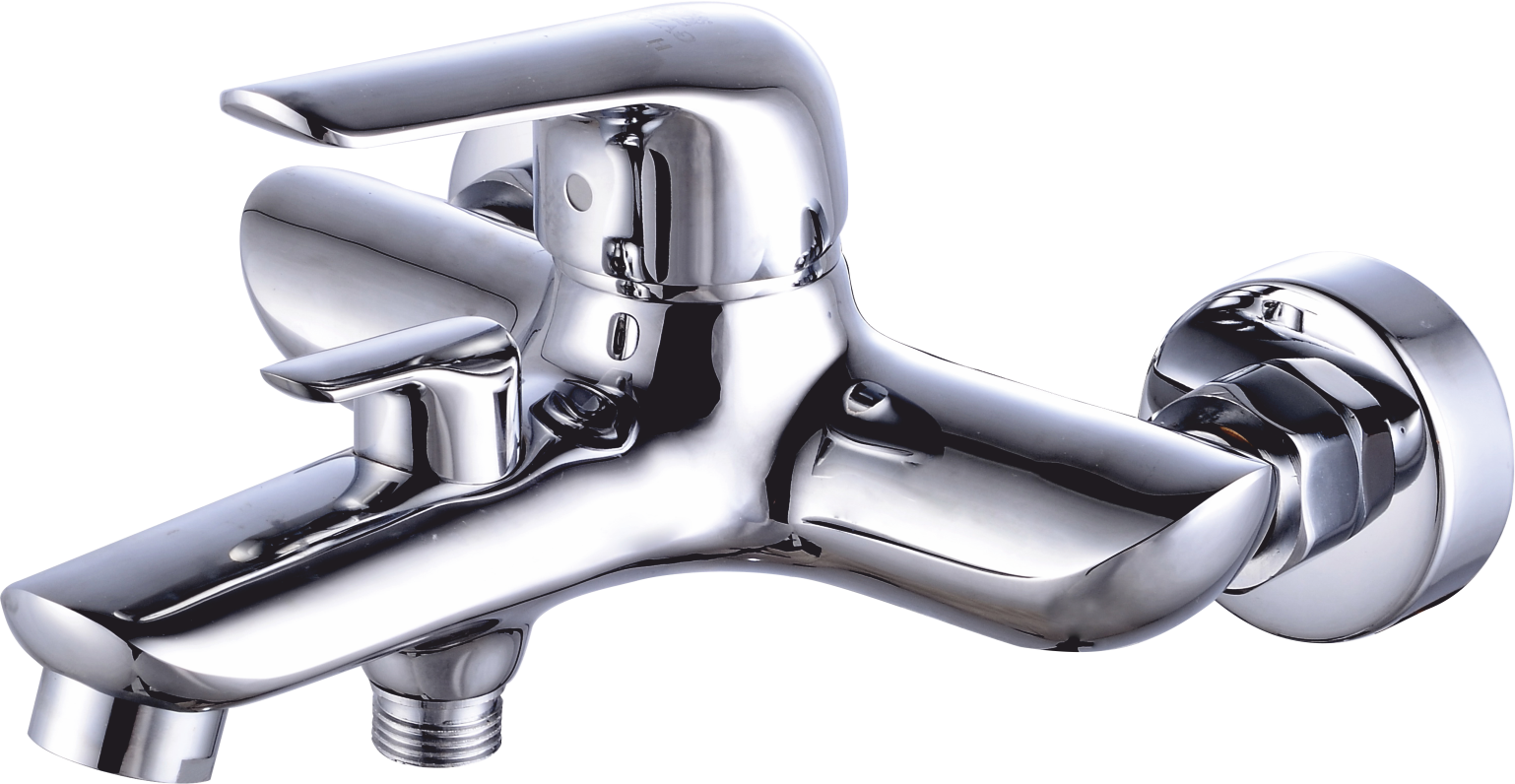 24031 Смес. однорыч для ванны короткий  GANZER  (8/1шт)