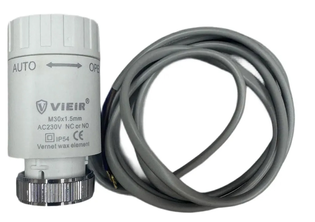 Сервопривод термоелектрический, универсалный (M30x1.5) ViEiR (100/1шт)