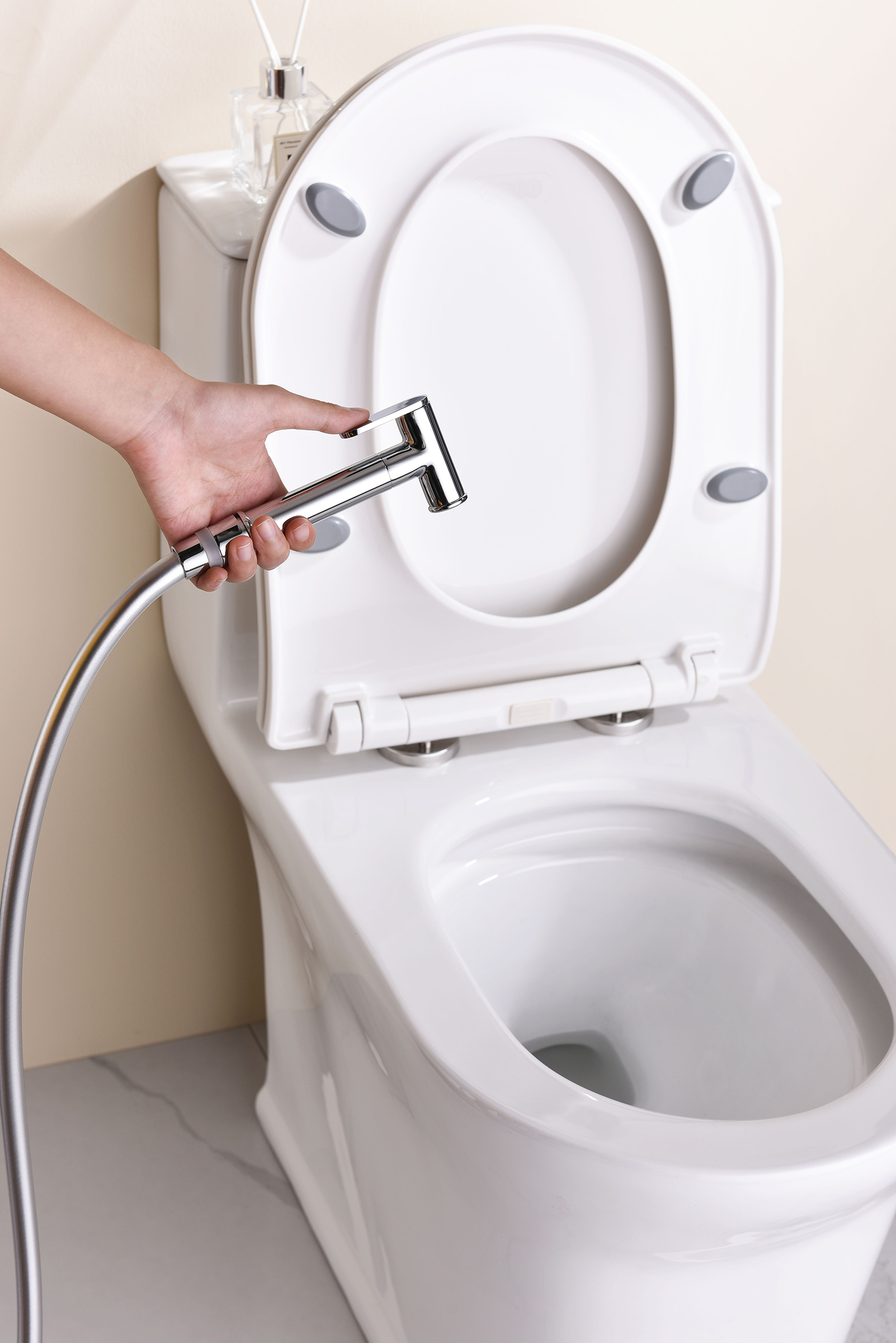 19157 Смеситель встраиваемый с ГИГ. душем (ХРОМ) GANZER (10/1шт)