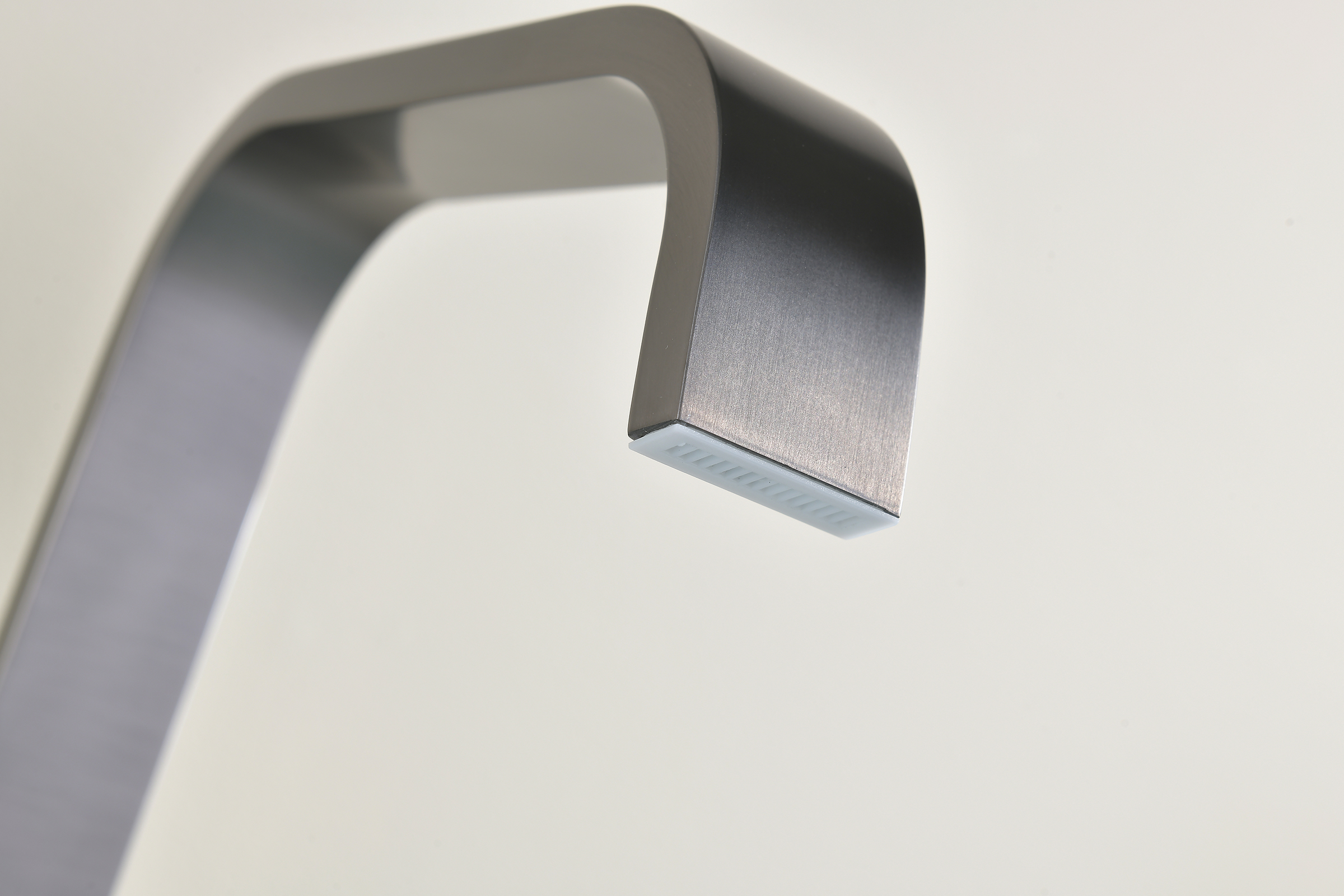 01133-Q Смеситель на борт ванны (5-отв,ГРАФИТ)  GANZER (10/1шт)