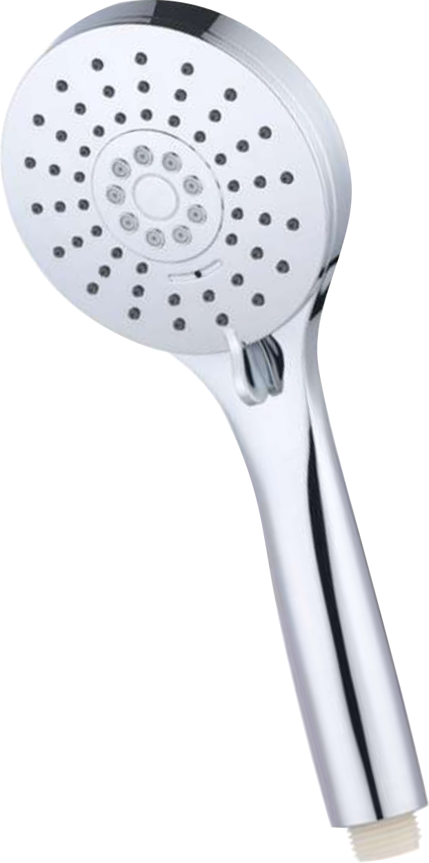 3018 Лейка для душа ХРОМ 10*24,5см (3-функций) HANSEN (50/1шт)