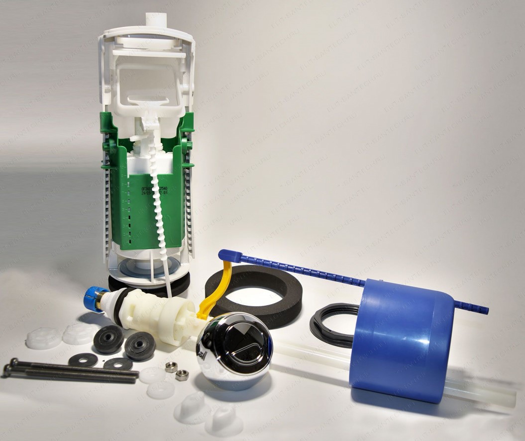 Арматура д/бачка ОЛИ (ATLAS V3) унитаза с ниж. под. 1/2 (17/1)