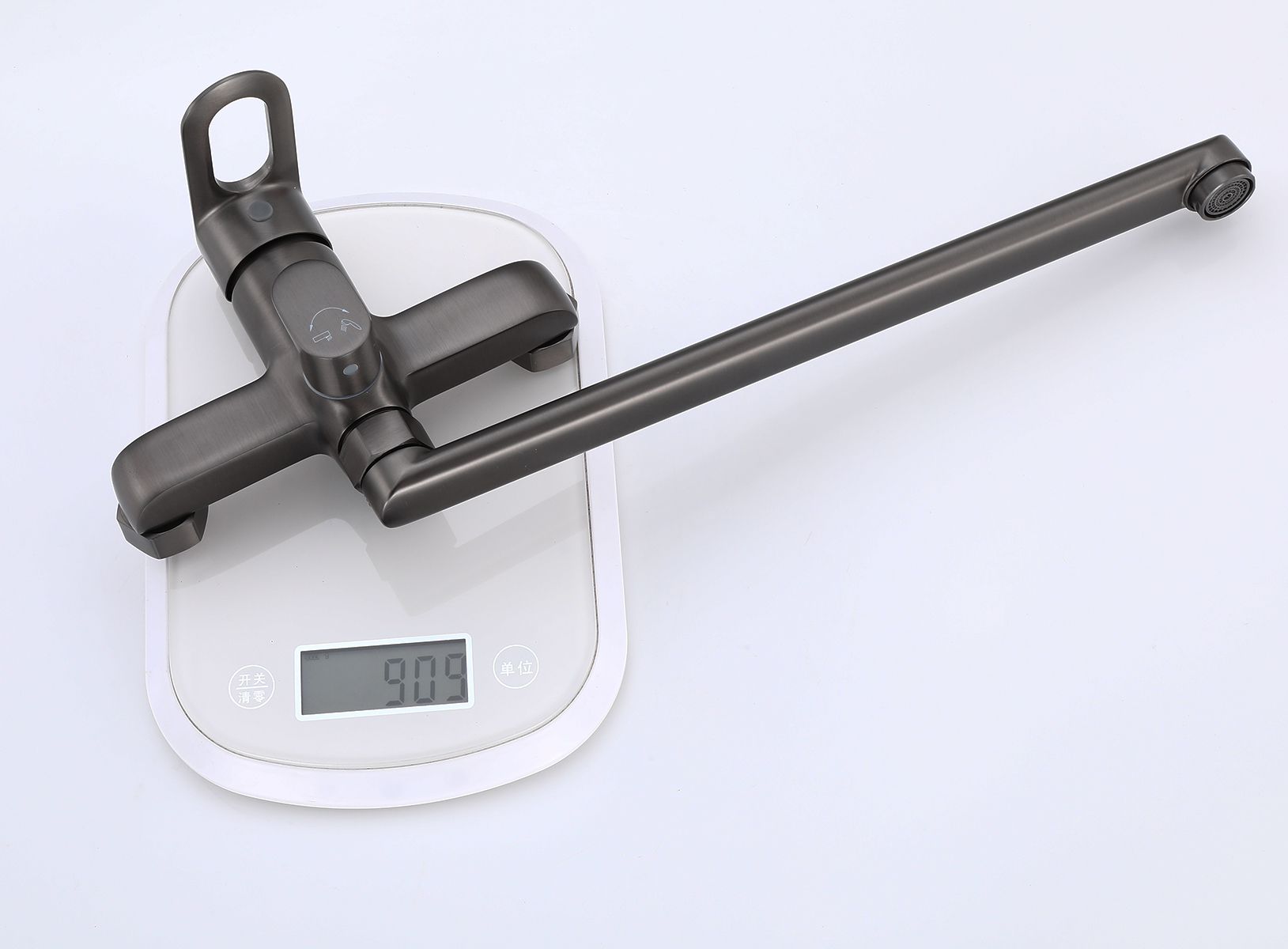 22018-P Cмеситель для ванны (ГРАФИТ) HANSEN  (10/1шт)