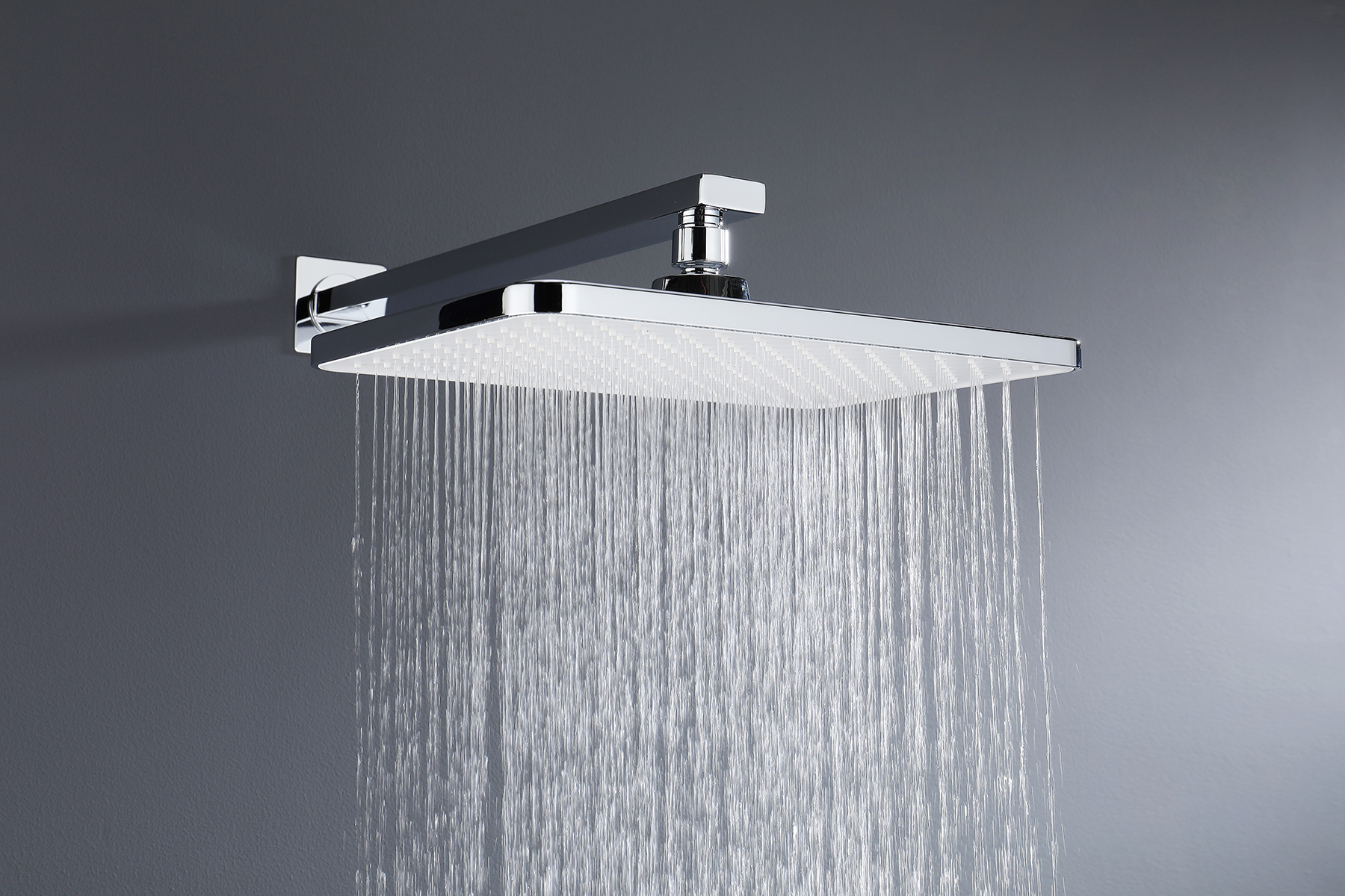 44165-F Смеситель встраиваемый для душа с 3-функ. (Белый/Хром) GANZER (6/1шт)