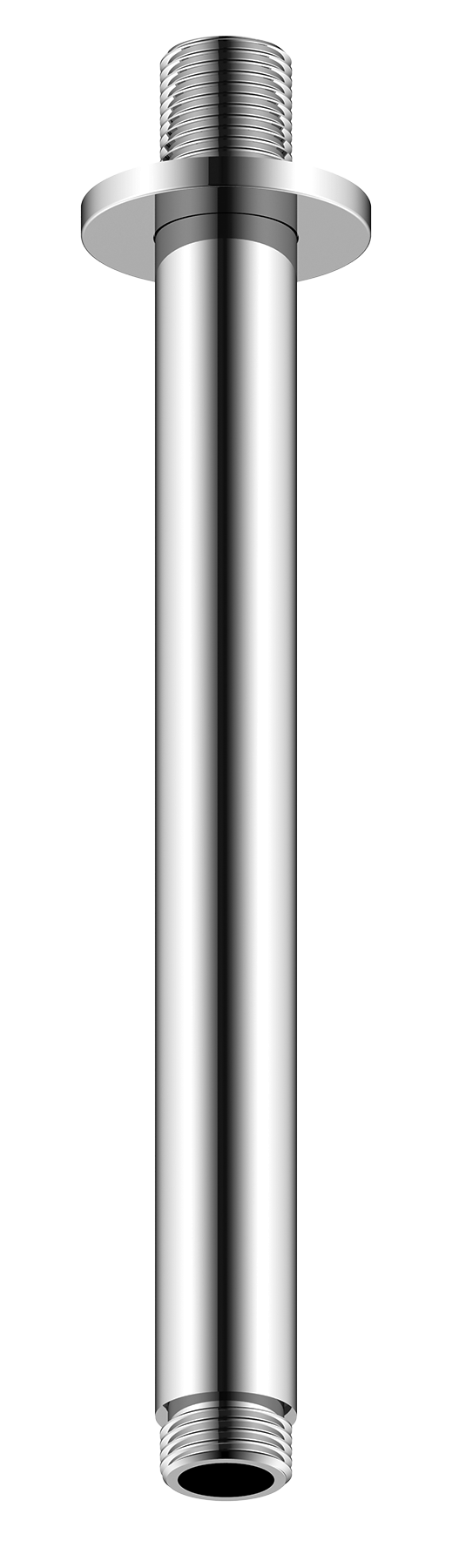 Кронштейн для верх. душа с потолка (ХРОМ) КРУГЛЫЙ  GANZER