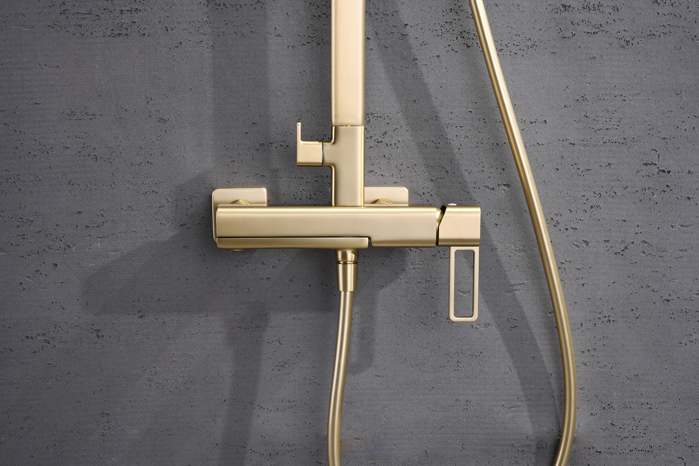 12163-S Душевая система (Мат. Золото) GANZER (5/1шт)