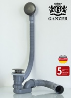 Пластиковая обвязка (автомат) для ванны (ГРАФИТ)  GANZER  (21/1шт)