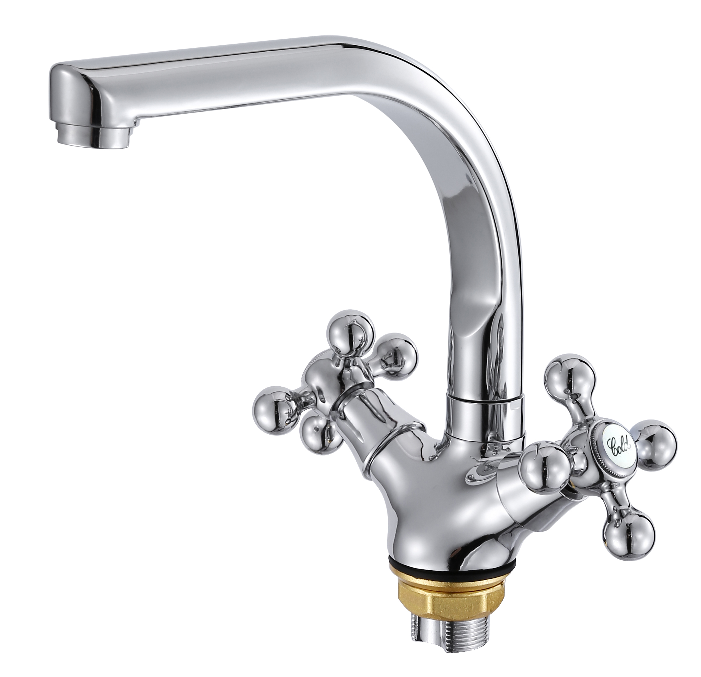 43050 Смеситель для кухни (2 ручный) HANSEN  (10/1шт)