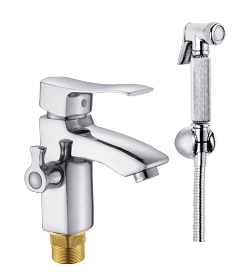 12209 Смеситель для раковины  С Г/Л  РОТАТО  (10/1шт)