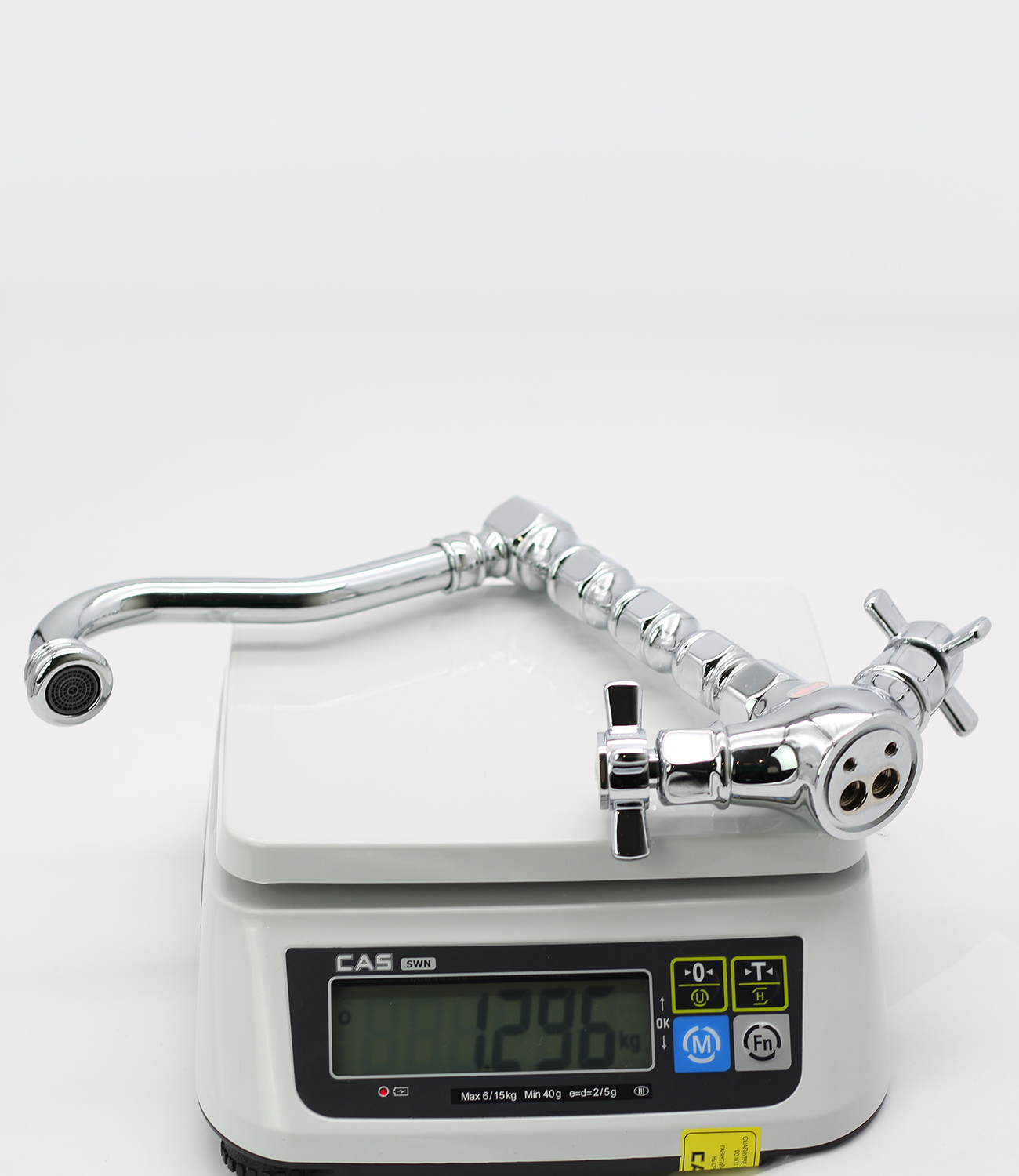 15022 Смеситель двухвентельный для кухни "GANZER"  (10/1шт)