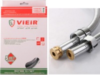 Шланг для душа 175см МЕЛ. ОПЛ.  (в кор., 360°) ViEiR  (50/1шт)