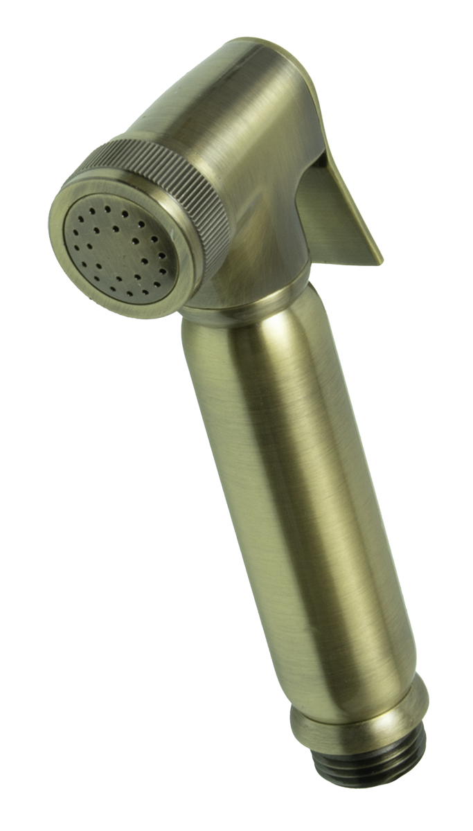 2011-D Лейка металл. для биде (БРОНЗА)  GANZER  (50/1шт)