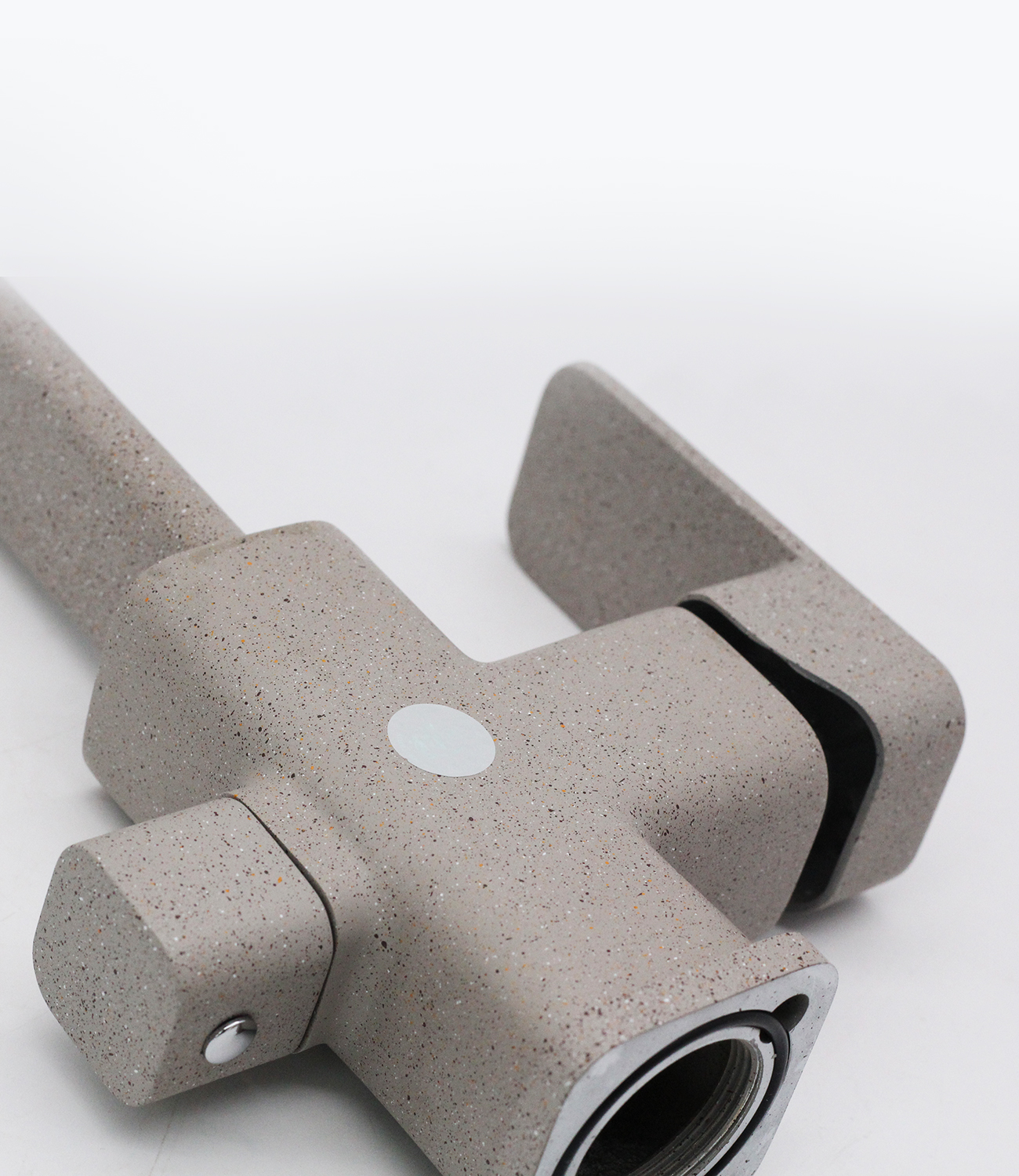 12025-A Смеситель(БЕЖ. ПЕСОЧ) с фильтром GANZER  (10/1шт)  Л/К