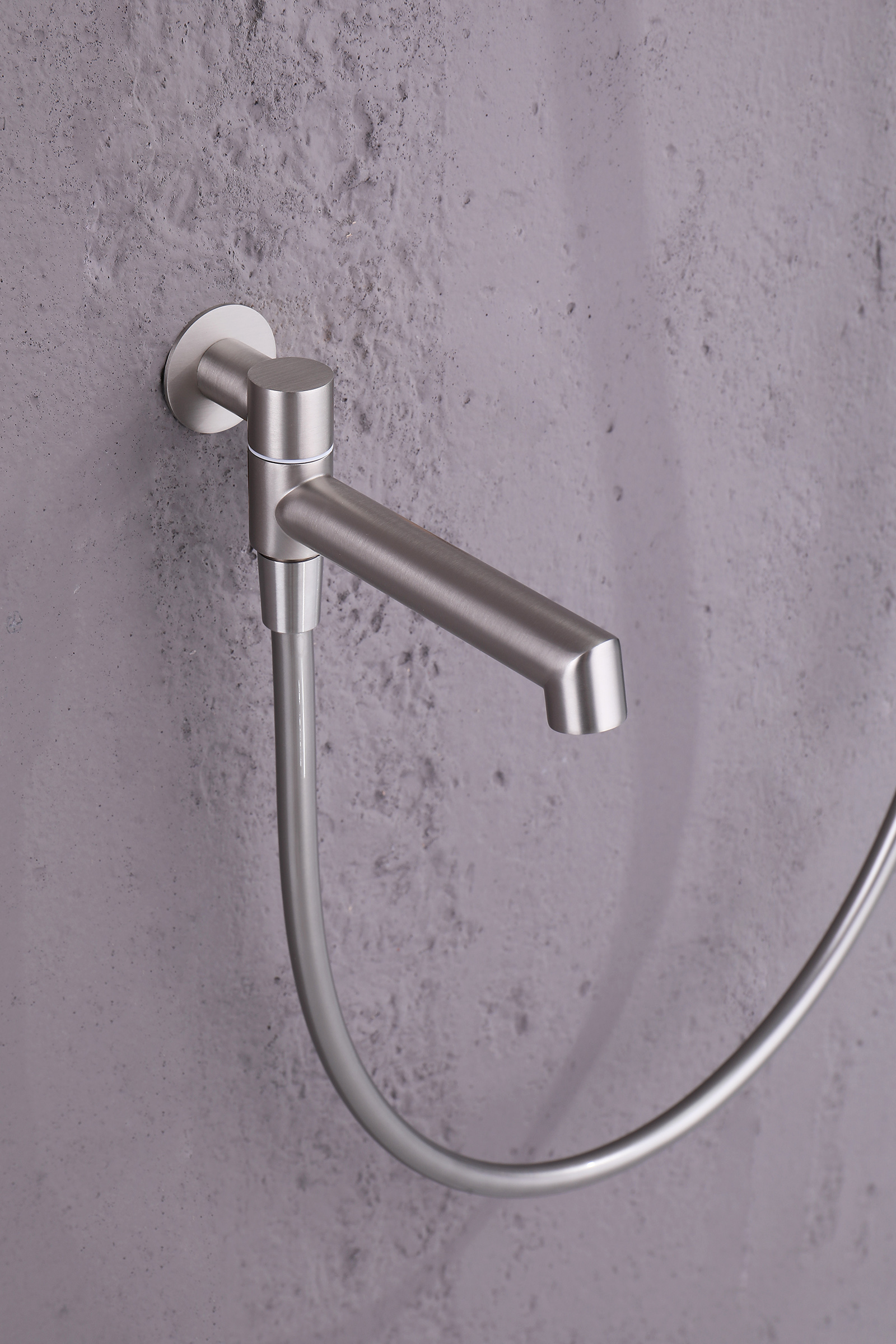 19165-G Смеситель встраиваемый для душа с 3-функ. (САТИН) GANZER (6/1шт)