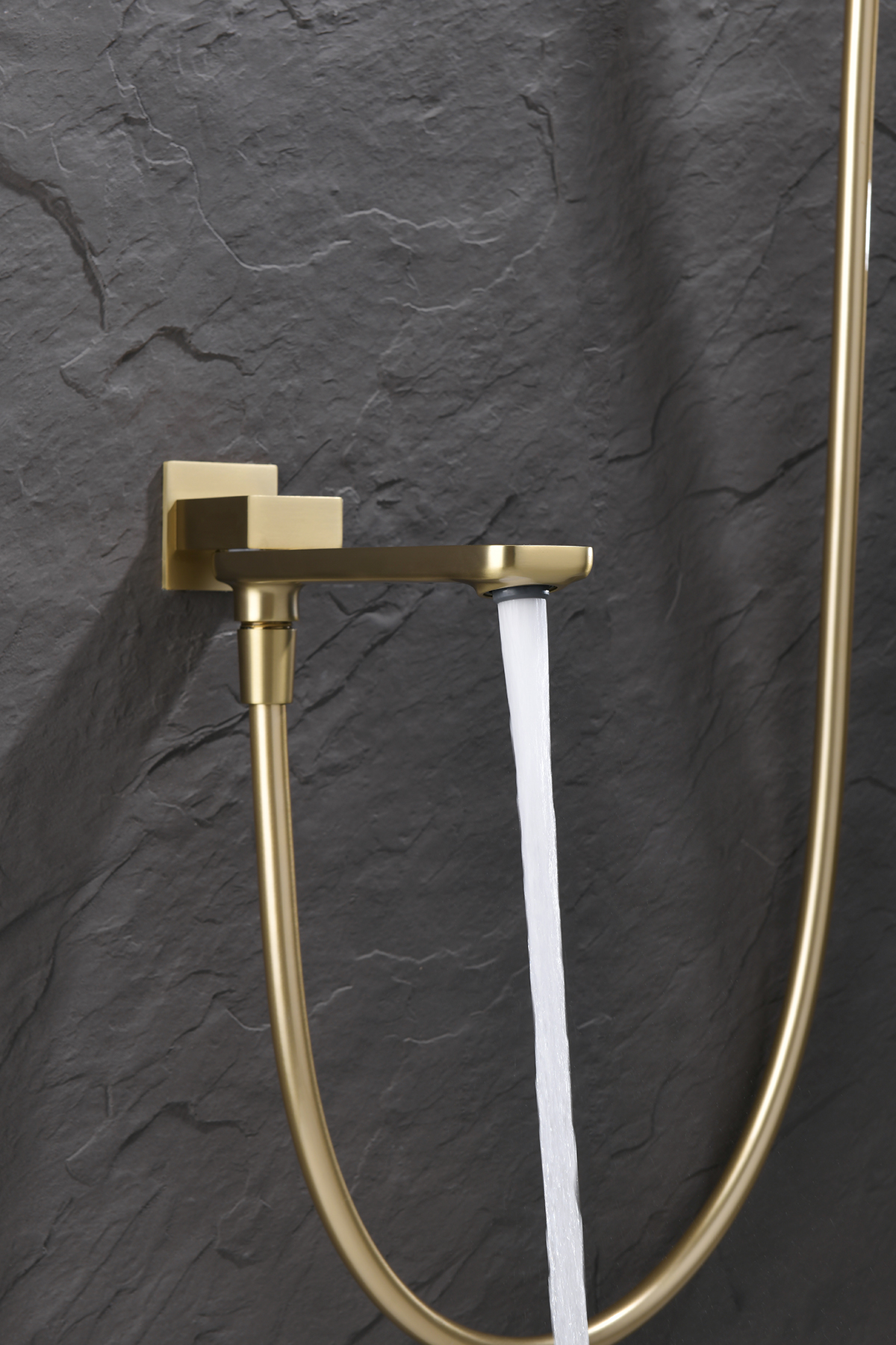 12165-S Смеситель встраиваемый для душа с 3-функ. (Мат. Золото) GANZER (6/1шт)