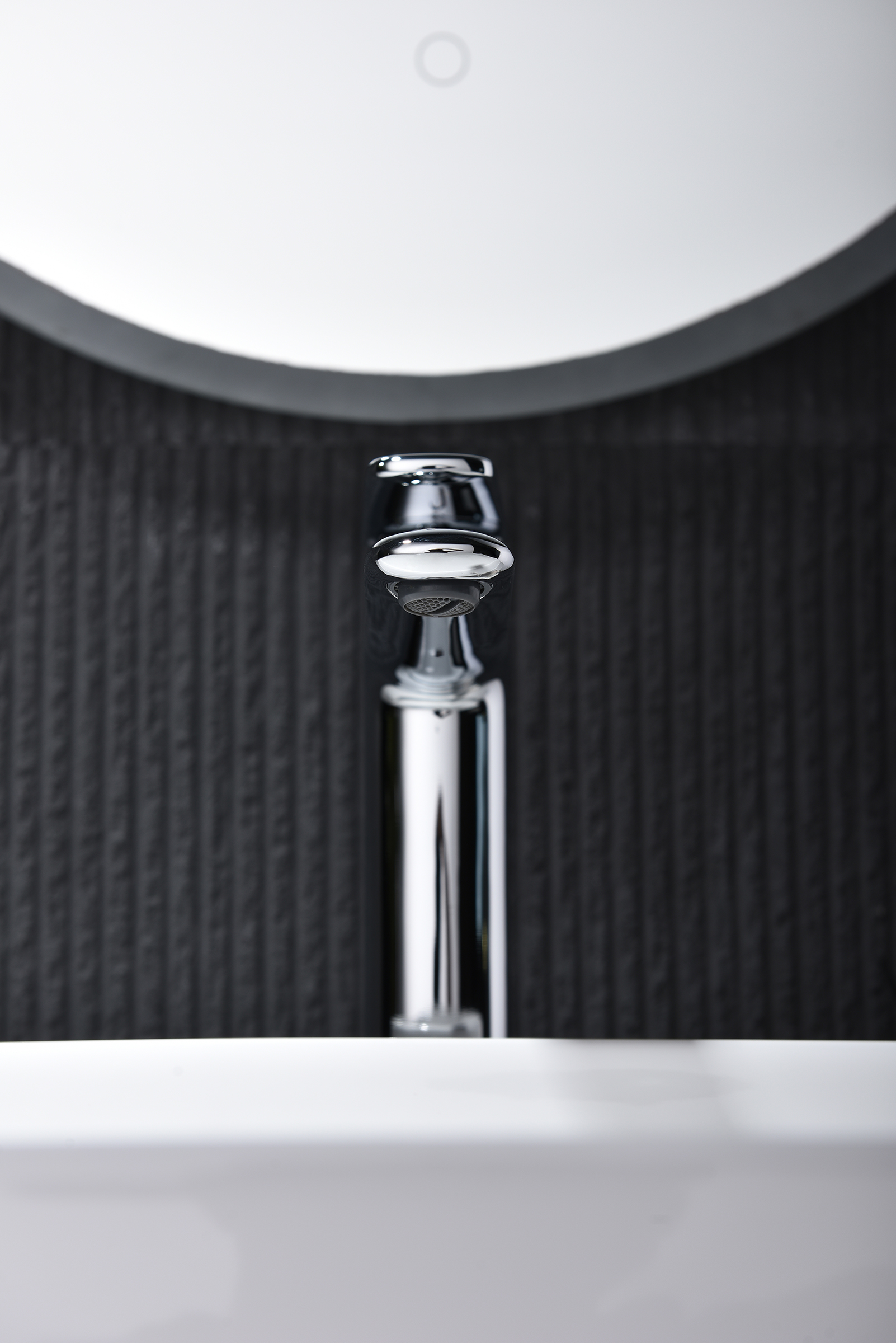 02112 Смеситель од. для раковины-чаши (ХРОМ) GANZER (10/1шт)