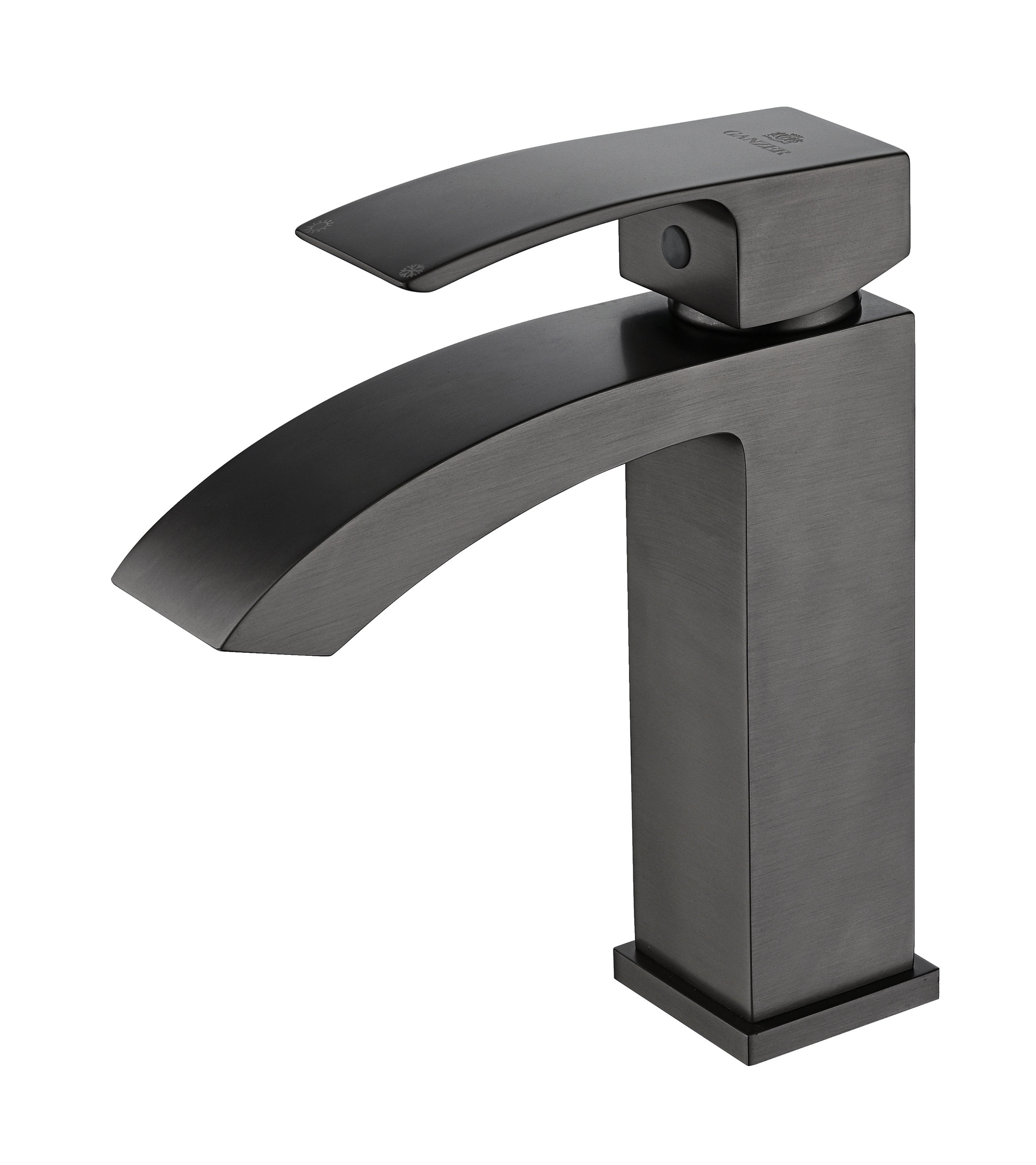 44111-Q Смеситель од. для раковины (ГРАФИТ) GANZER (10/1шт)