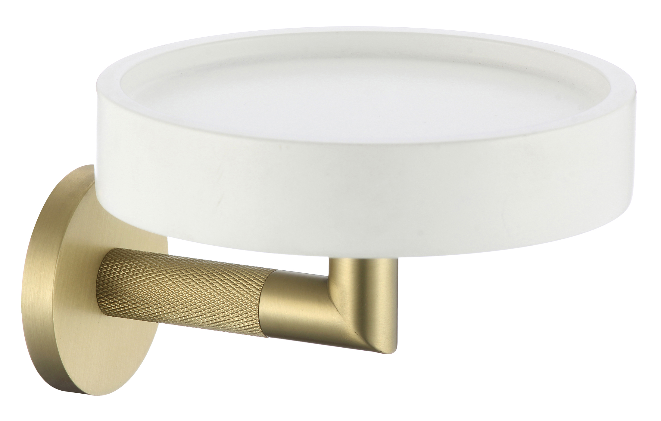 19520-S Мыльница кварил.  (Мат. Золото) GANZER  (10/1шт)