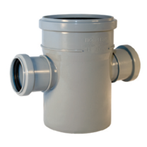 ПВХ Крестовина Ф110х50х50*90 (30/1шт)