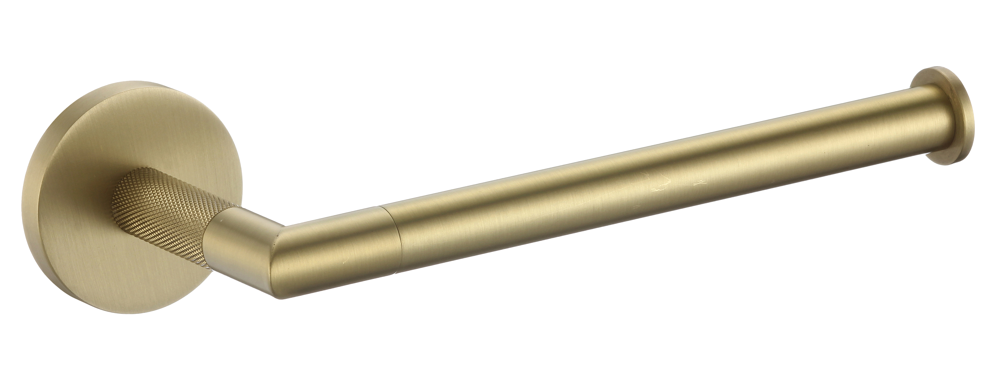 19532-S Держатель для туалетной бумаги БЕЗ крышки (Мат. Золото) GANZER  (20/1шт)